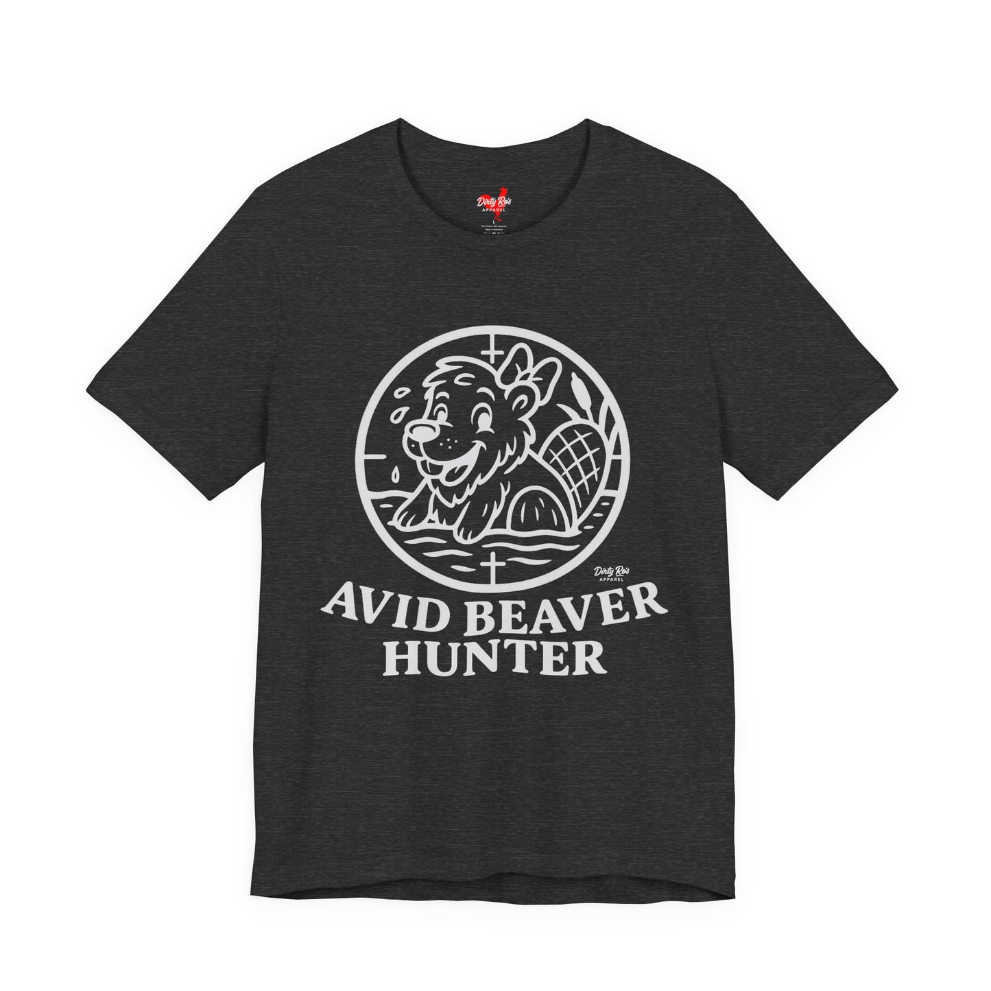 Funny Avid Beaver Hunter T-Shirt – Adult Humor Outdoor Tee