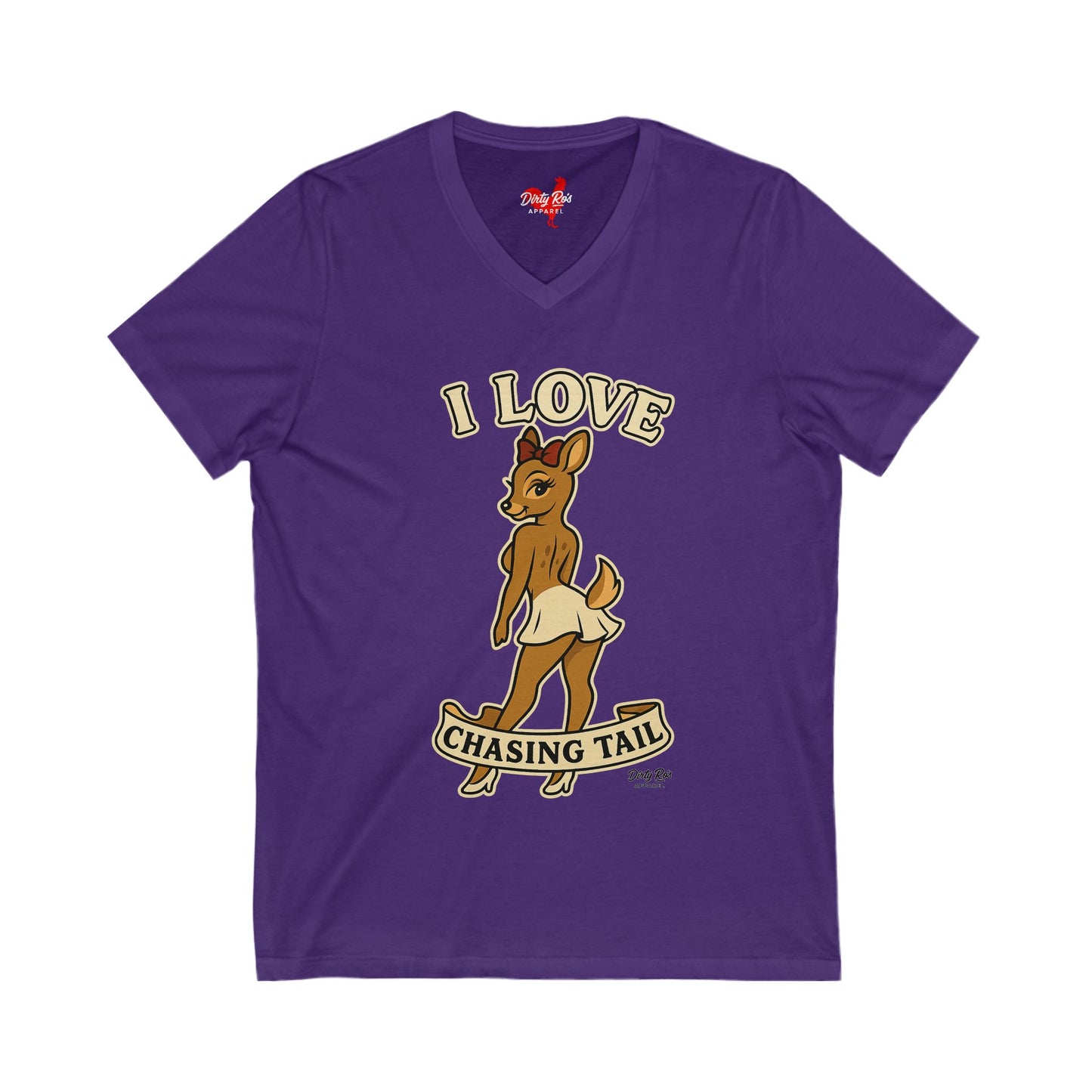 I Love Chasing Tail | V-Neck Tee