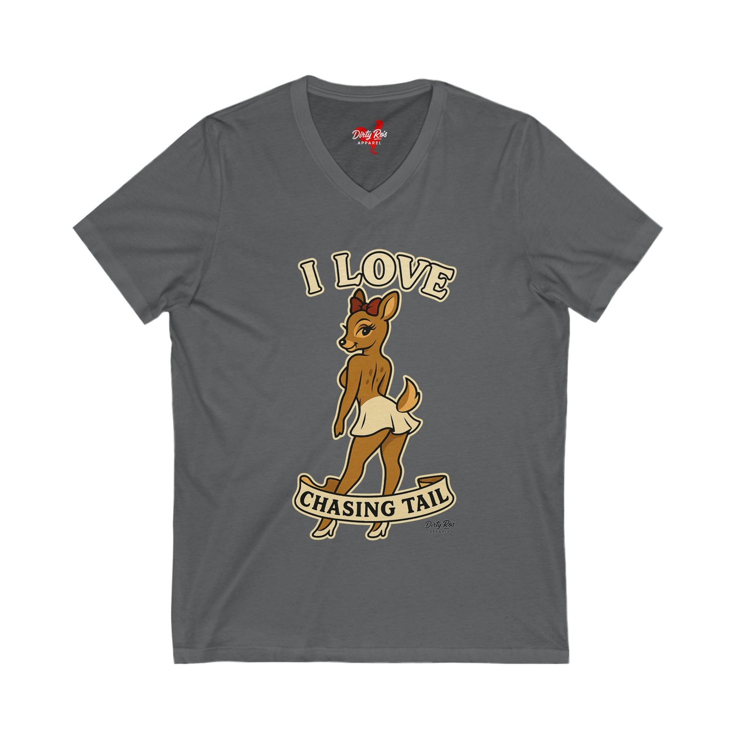 I Love Chasing Tail | V-Neck Tee