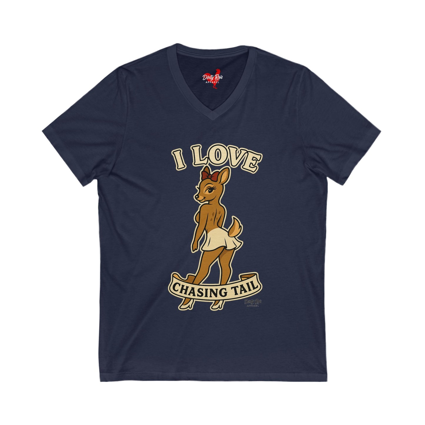 I Love Chasing Tail | V-Neck Tee
