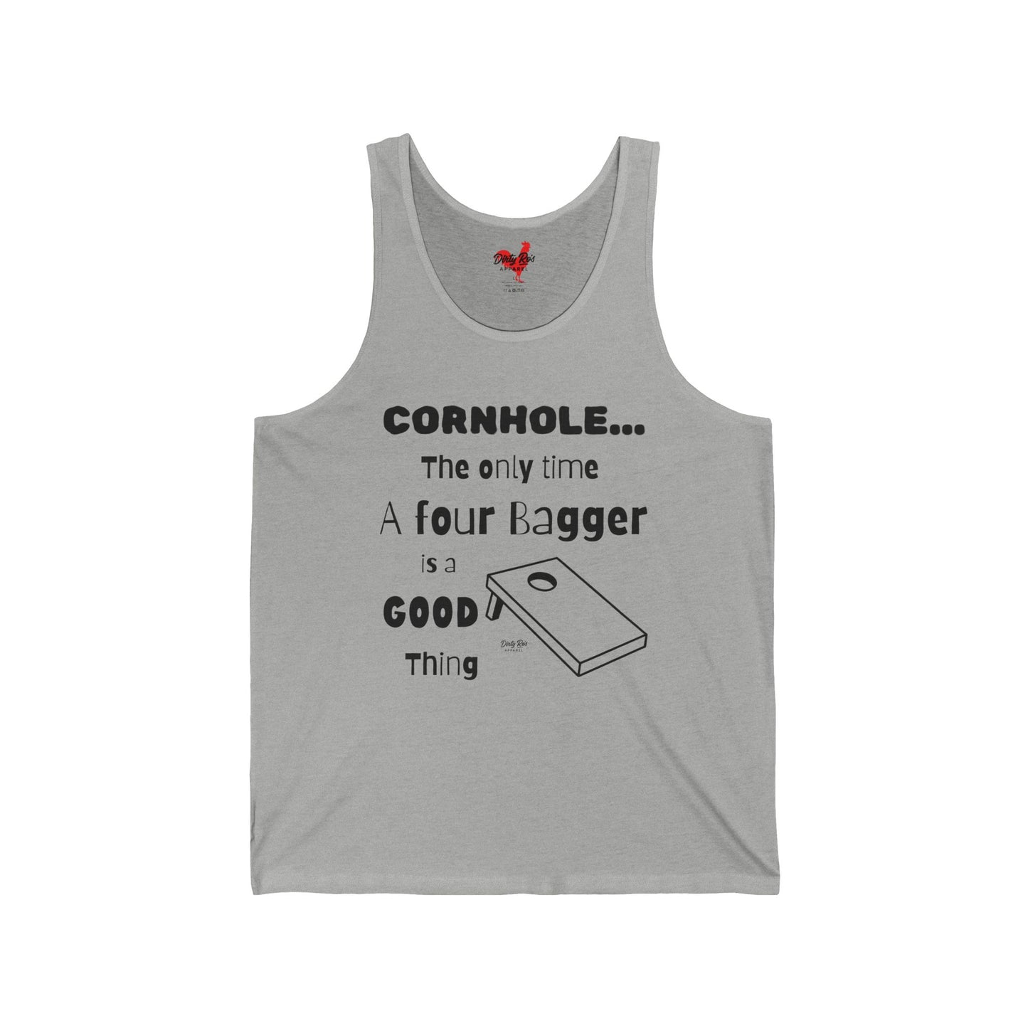 Cornhole The Only Time a Four Bagger is a Good Thing | Tank Top