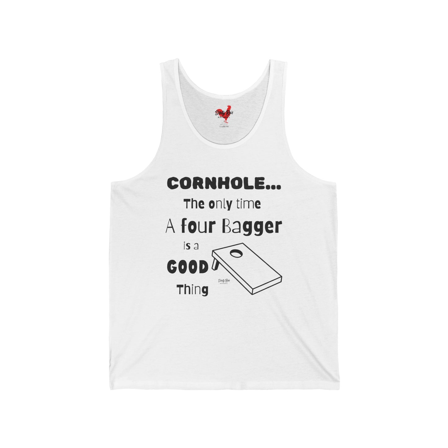 Cornhole The Only Time a Four Bagger is a Good Thing | Tank Top