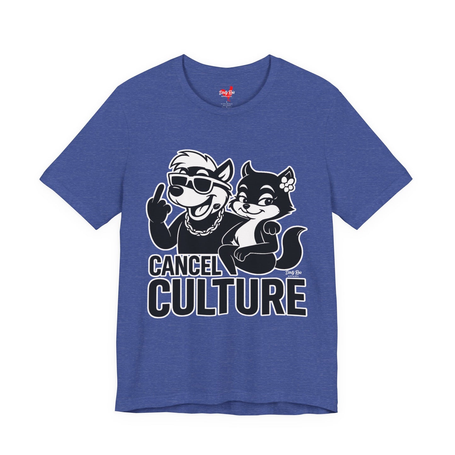 Offensive Cancel Culture T-Shirt – Middle Finger Graphic Humor Tee