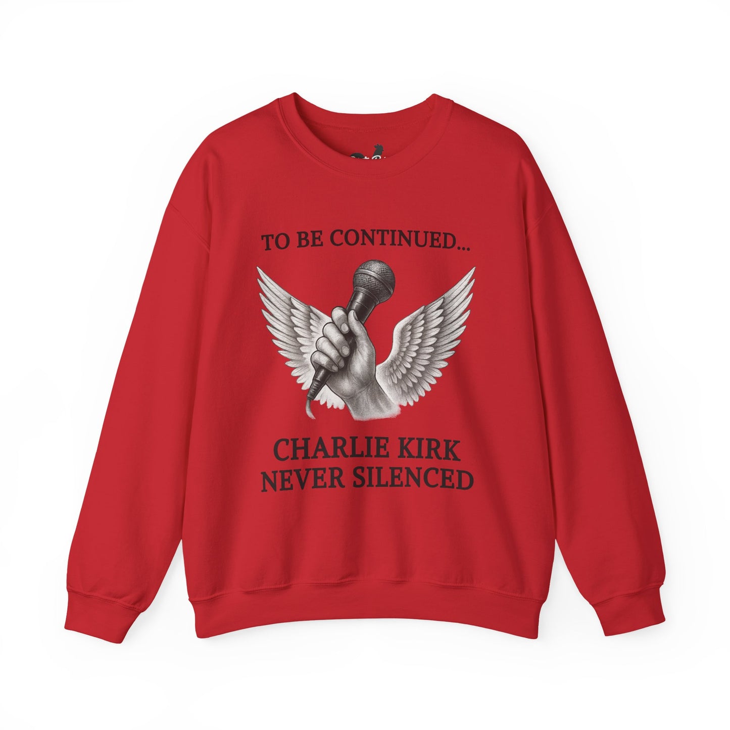 Never Silenced – Charlie Kirk Legacy | Crewneck Sweatshirt
