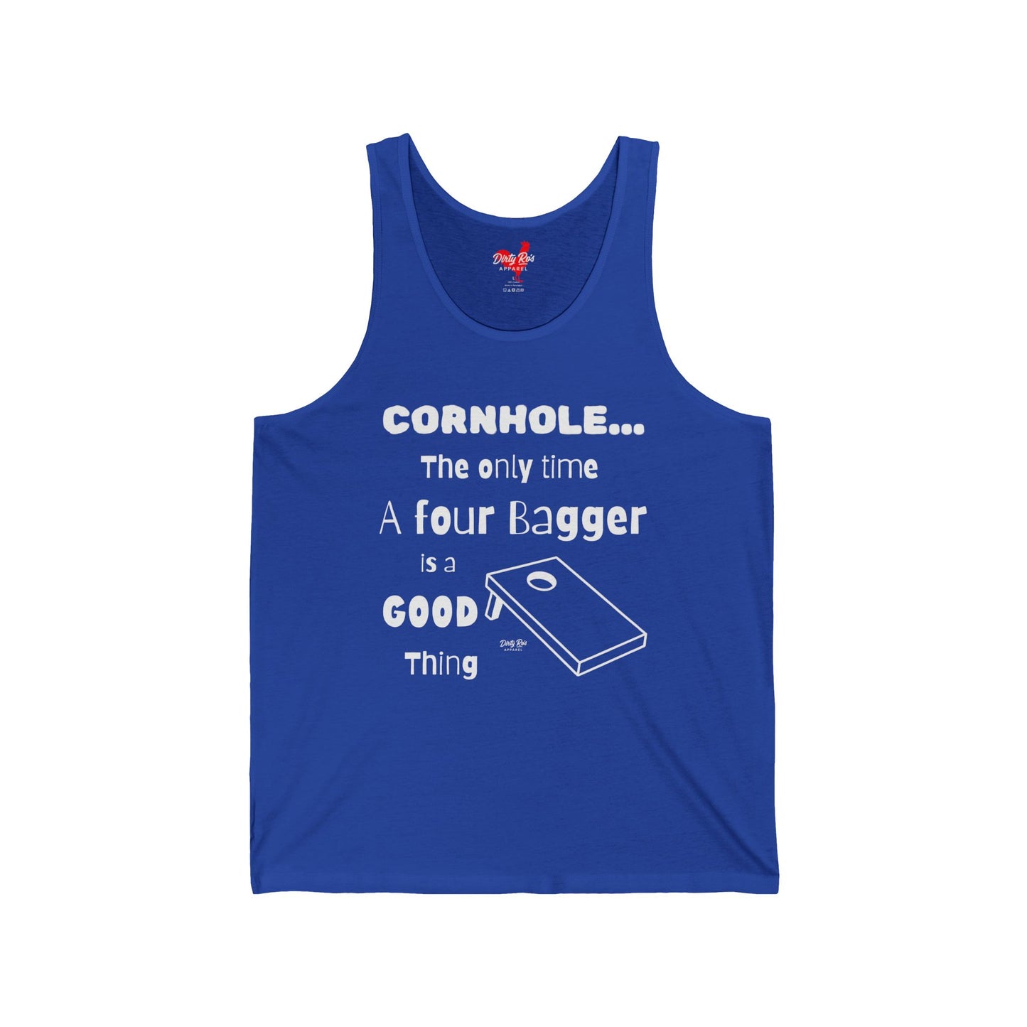 Cornhole The Only Time a Four Bagger is a Good Thing | Tank Top