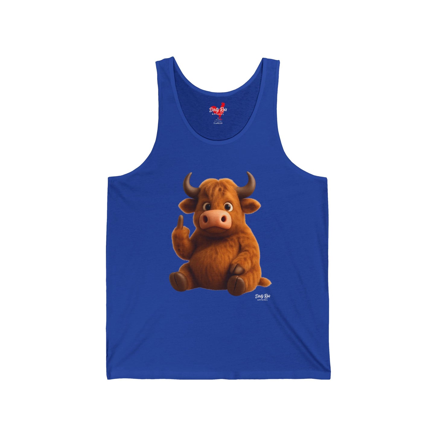 Fuzzy Cow FU | Tank Top