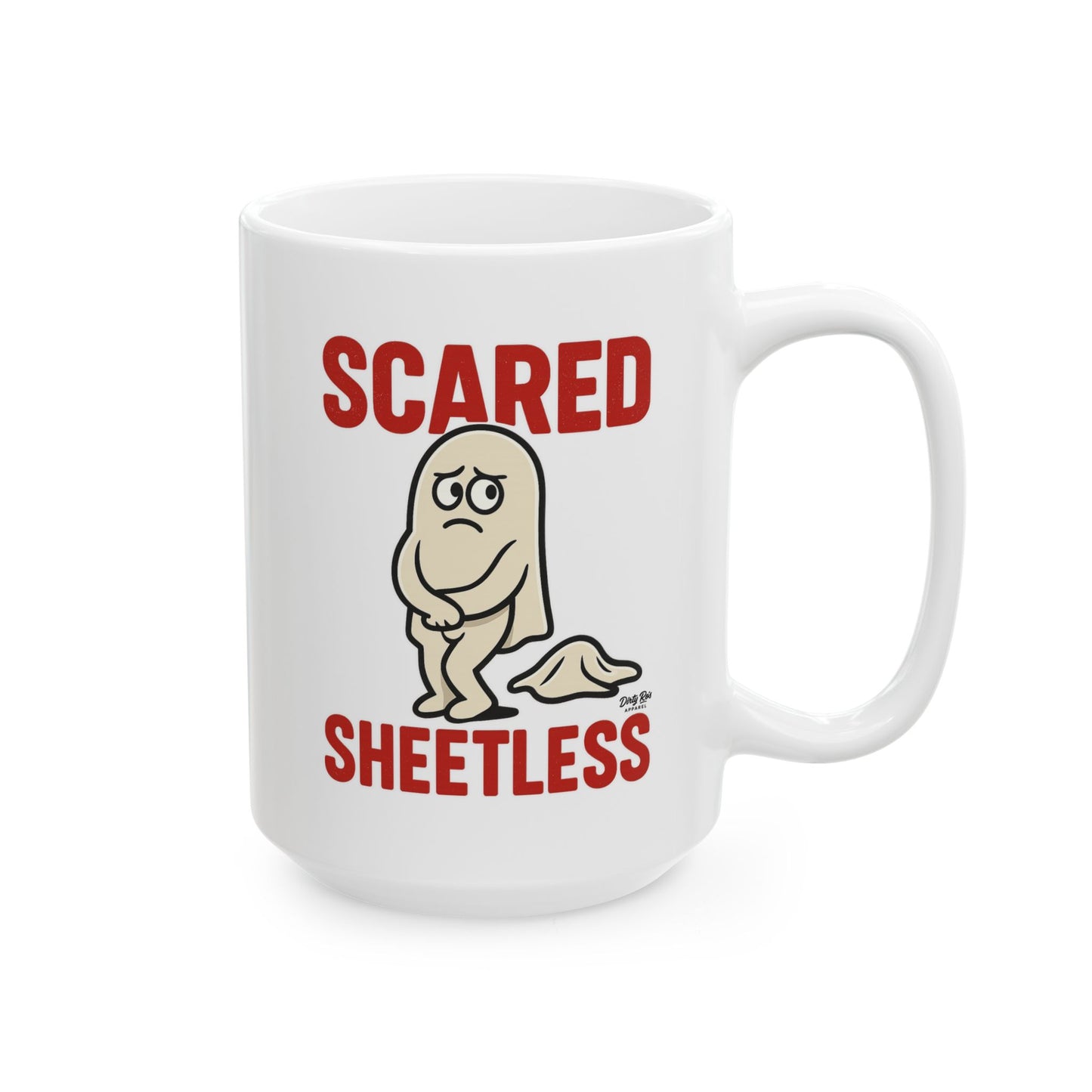 Scared Sheetless | Coffee Mug