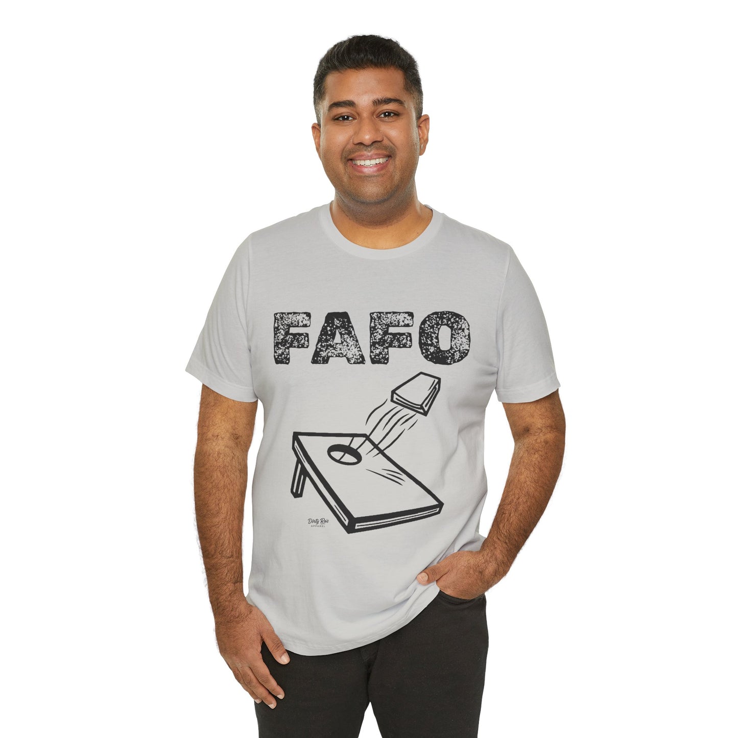 FAFO Cornhole Shirt – Funny Toss & Talk Shit Tee for Backyard Legends