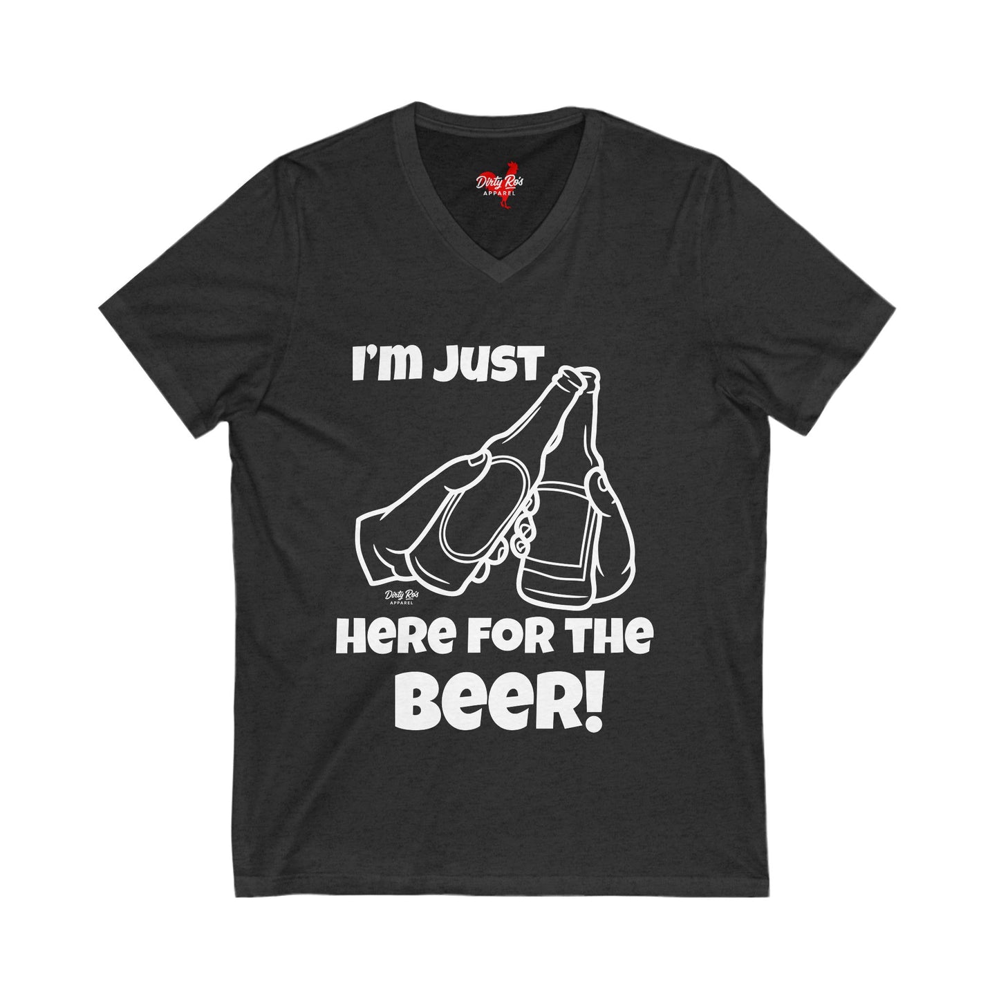 I’m Just Here for the Beer | V-Neck Tee
