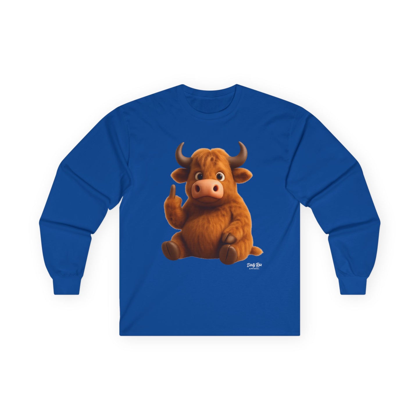 Fuzzy Cow FU | Long Sleeve Tee