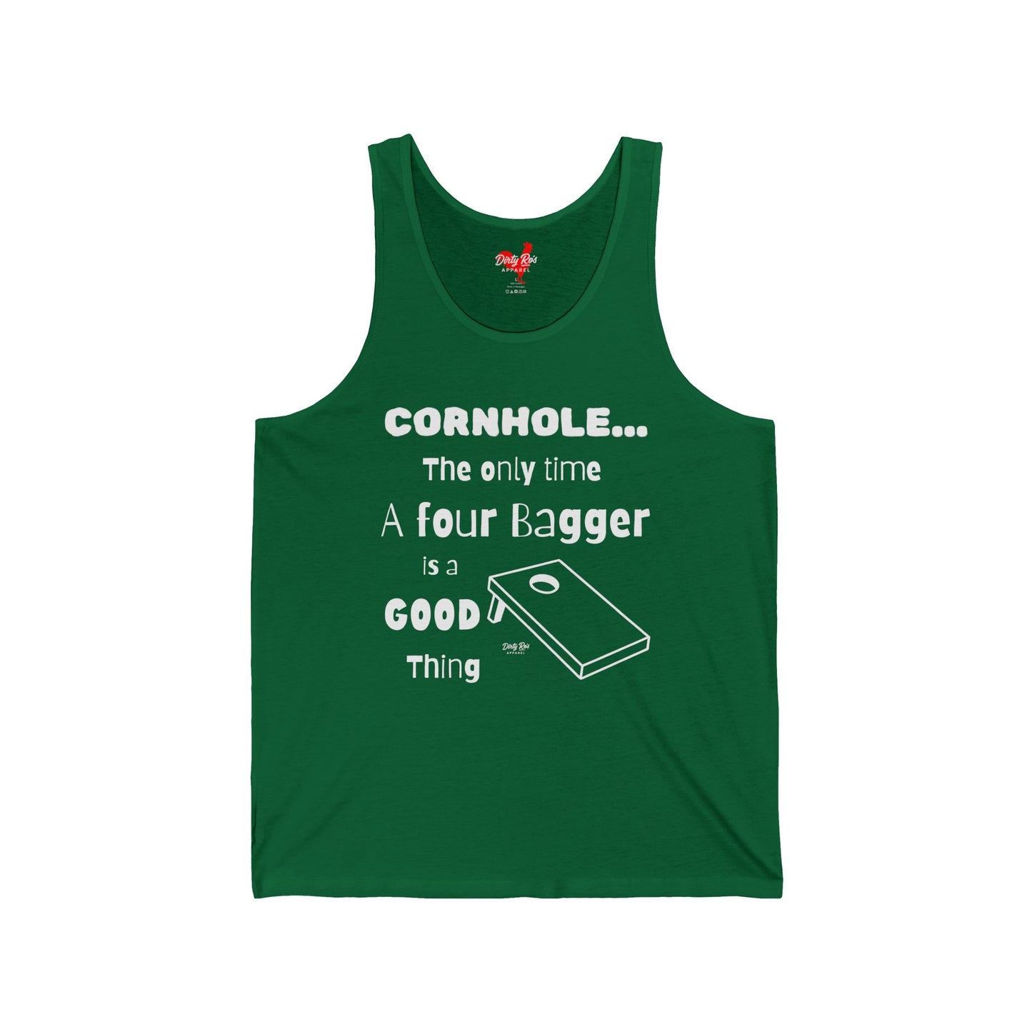 Cornhole The Only Time a Four Bagger is a Good Thing | Tank Top