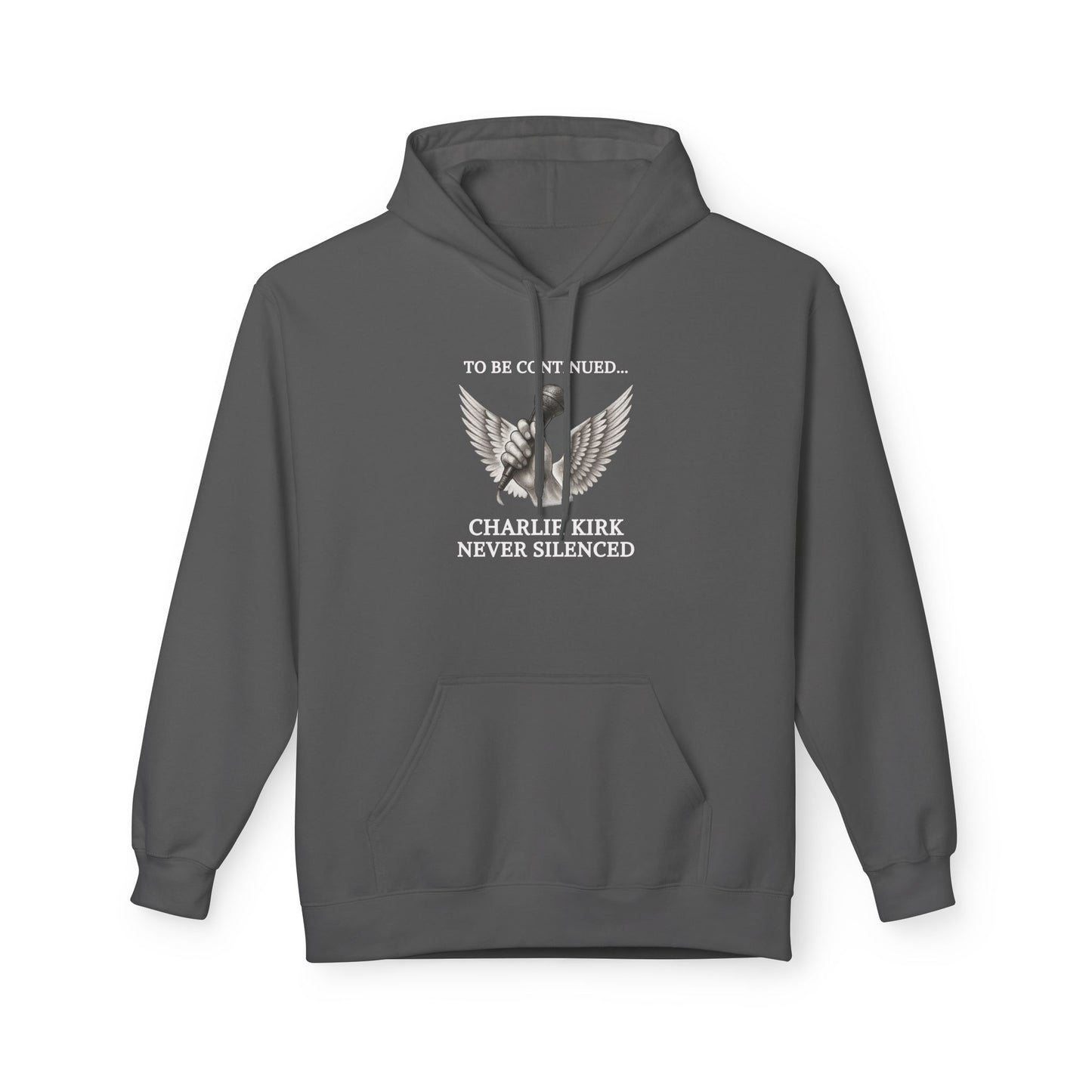 Never Silenced – Charlie Kirk Legacy | Everyday Hoodie