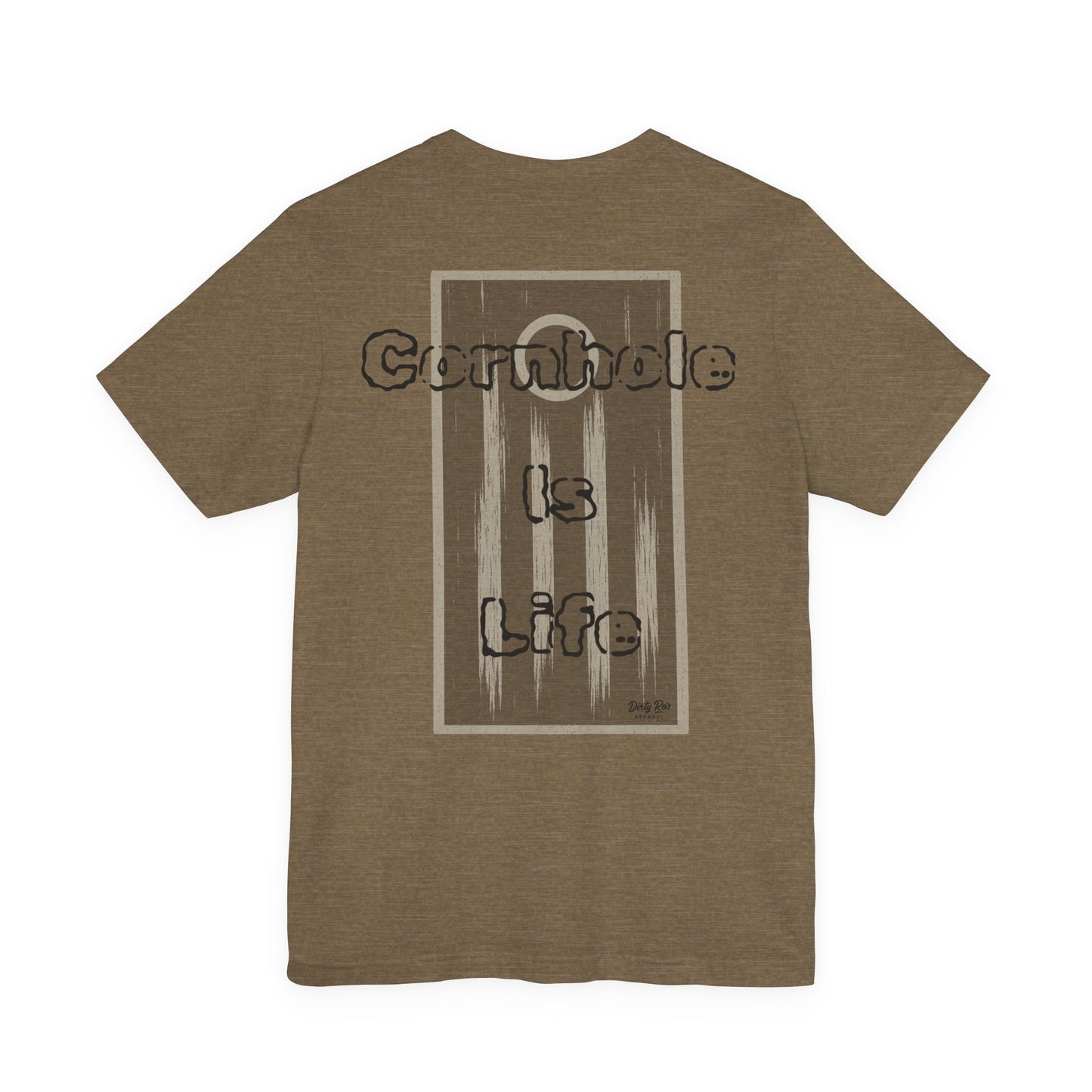 Cornhole Is Life T-Shirt – Funny Backyard Game Graphic Tee