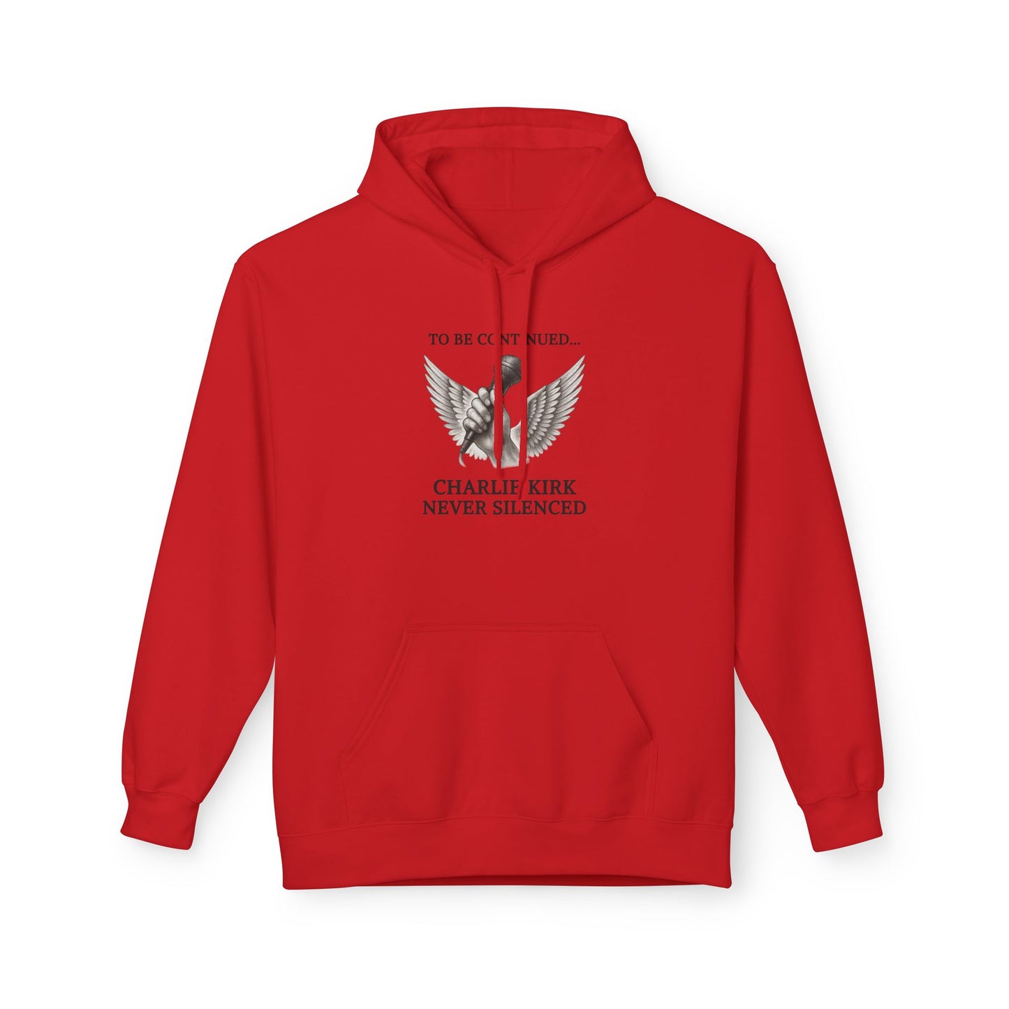 Never Silenced – Charlie Kirk Legacy | Everyday Hoodie