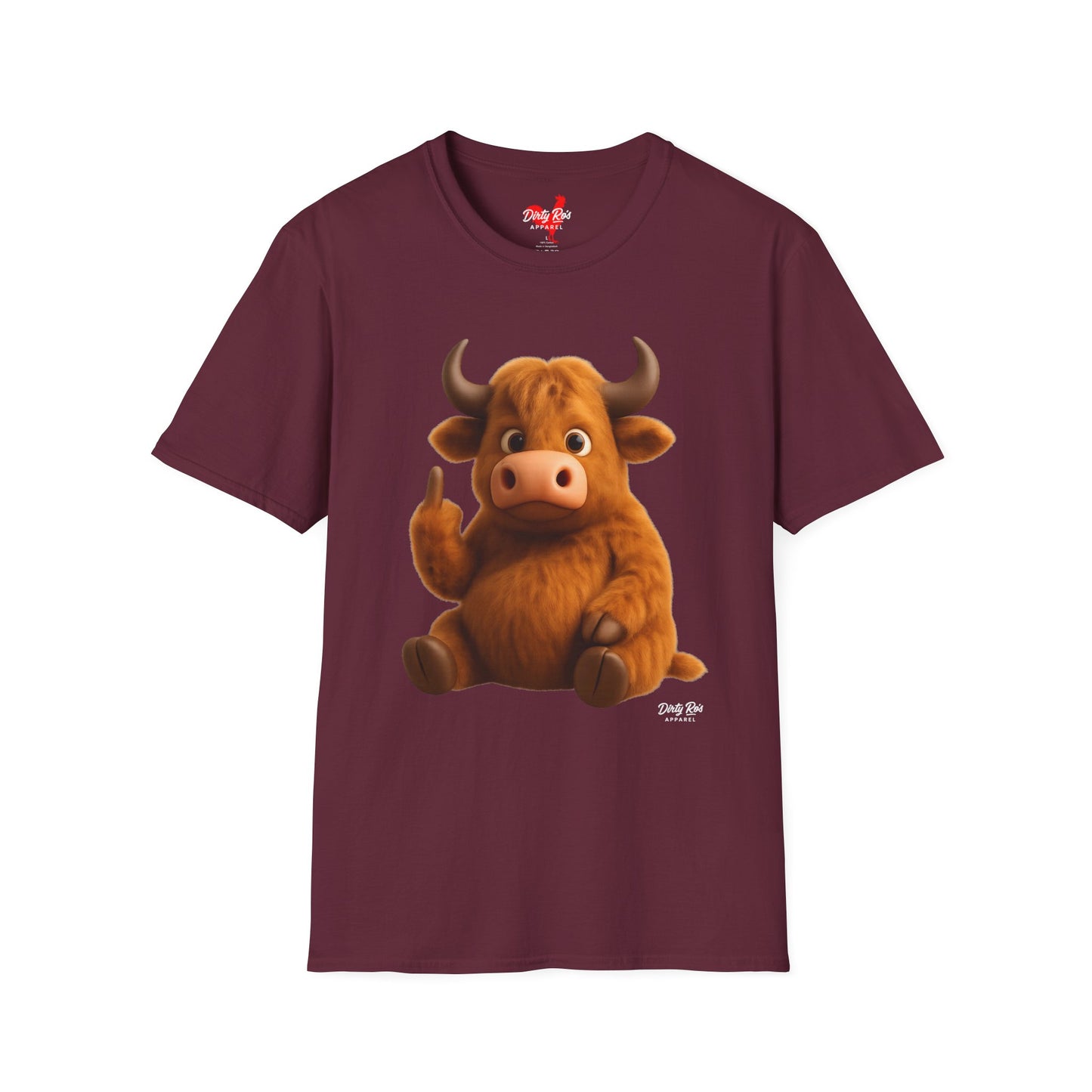 Fuzzy Cow FU | Soft AF Tee