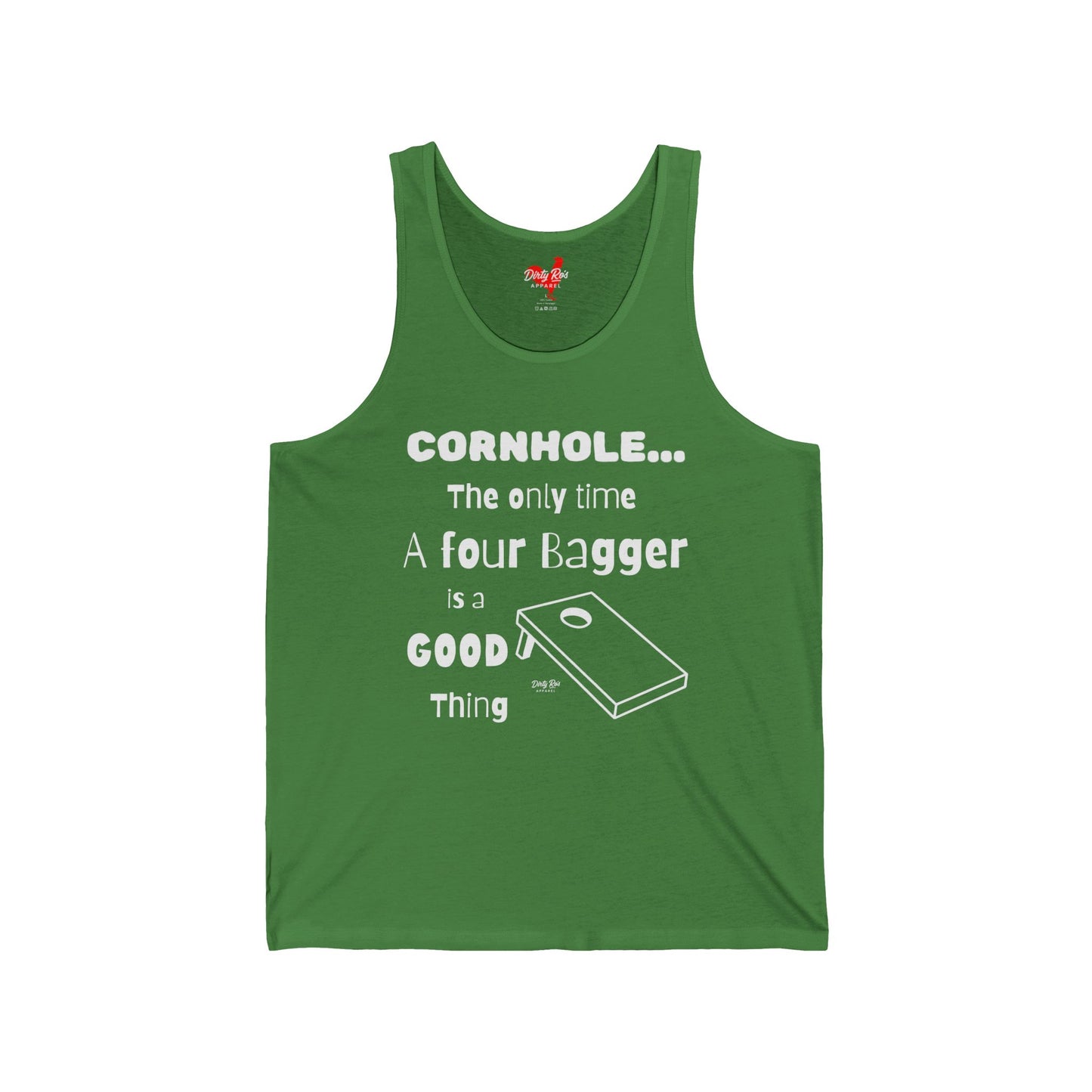 Cornhole The Only Time a Four Bagger is a Good Thing | Tank Top