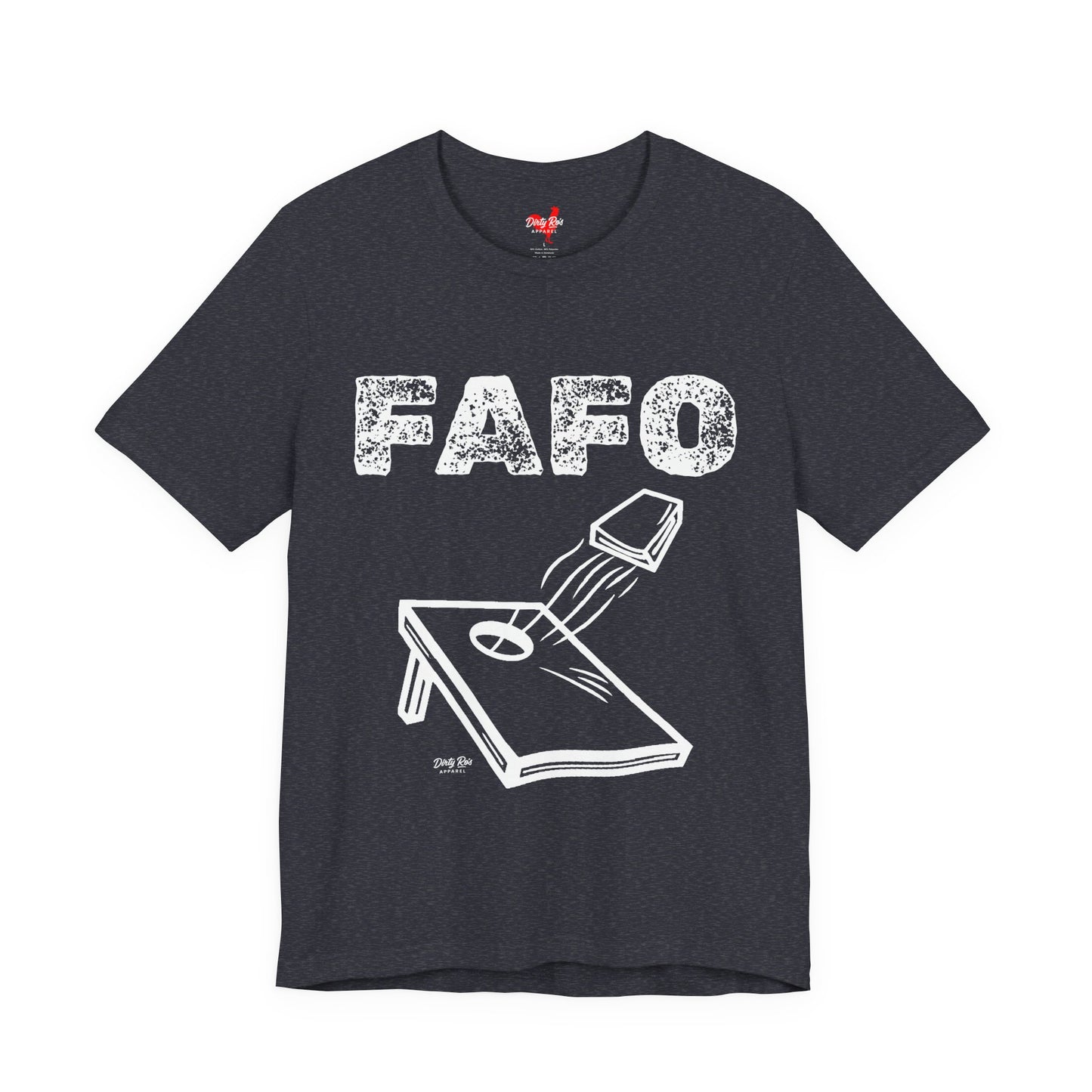 FAFO Cornhole Shirt – Funny Toss & Talk Shit Tee for Backyard Legends