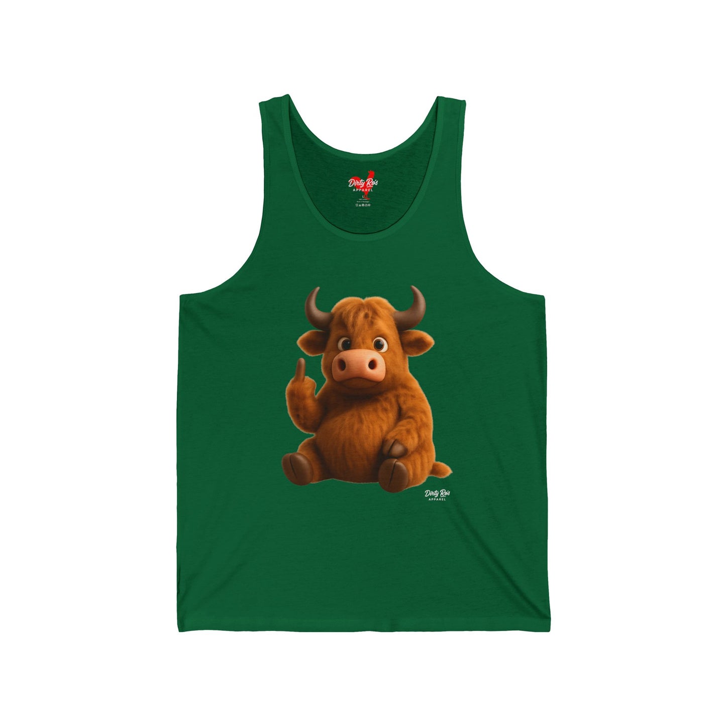 Fuzzy Cow FU | Tank Top