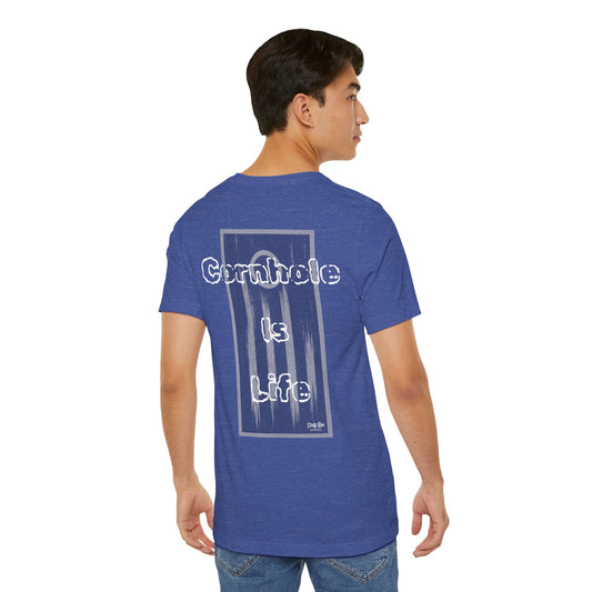 Cornhole Is Life T-Shirt – Funny Backyard Game Graphic Tee
