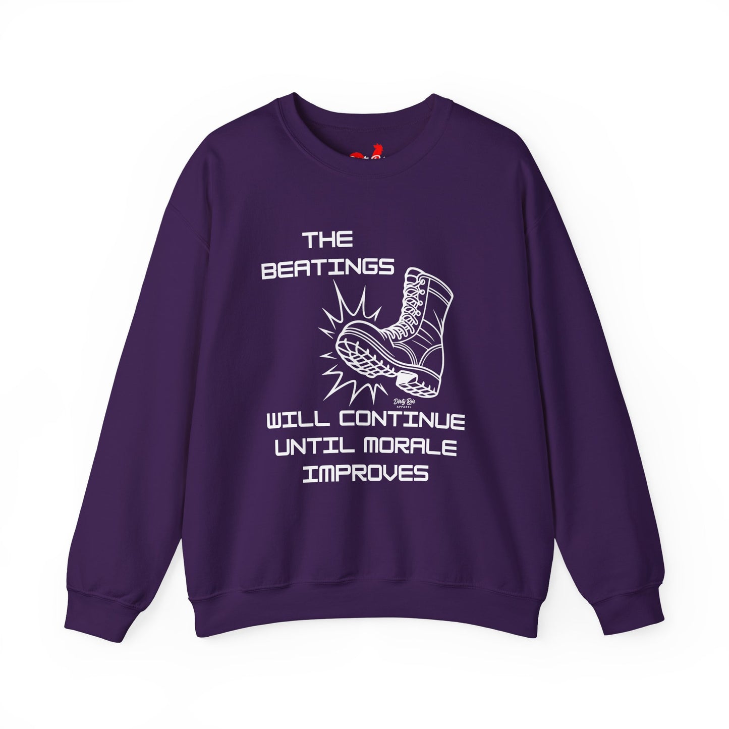 Beatings Will Continue Until Morale Improves | Crewneck Sweatshirt