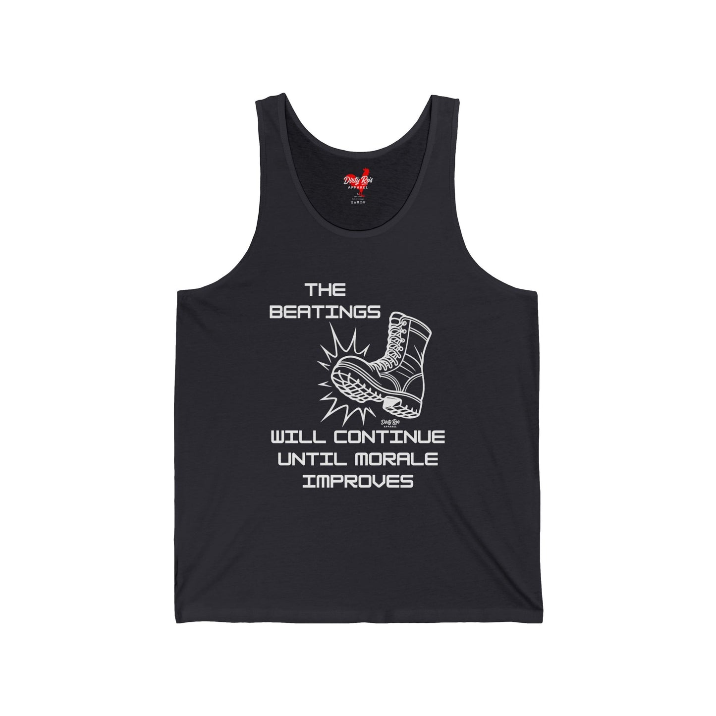Beatings Will Continue Until Morale Improves | Tank Top