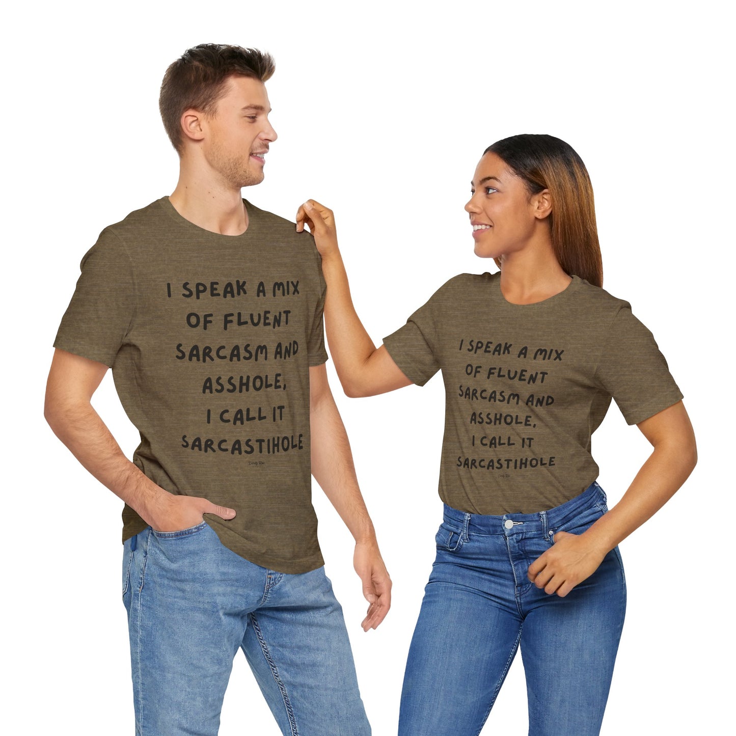 Funny Sarcastihole T-Shirt – Fluent Sarcasm and Asshole Humor Tee