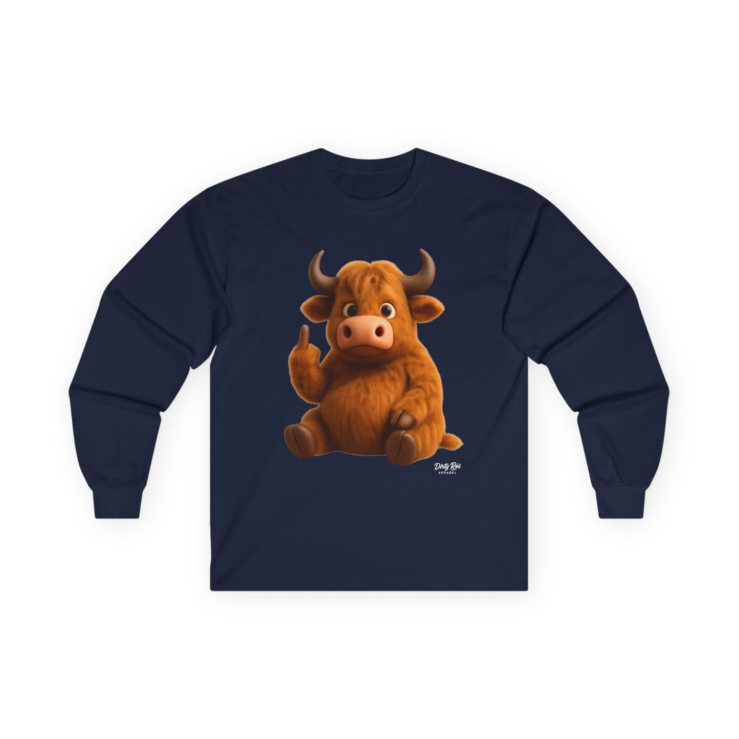 Fuzzy Cow FU | Long Sleeve Tee