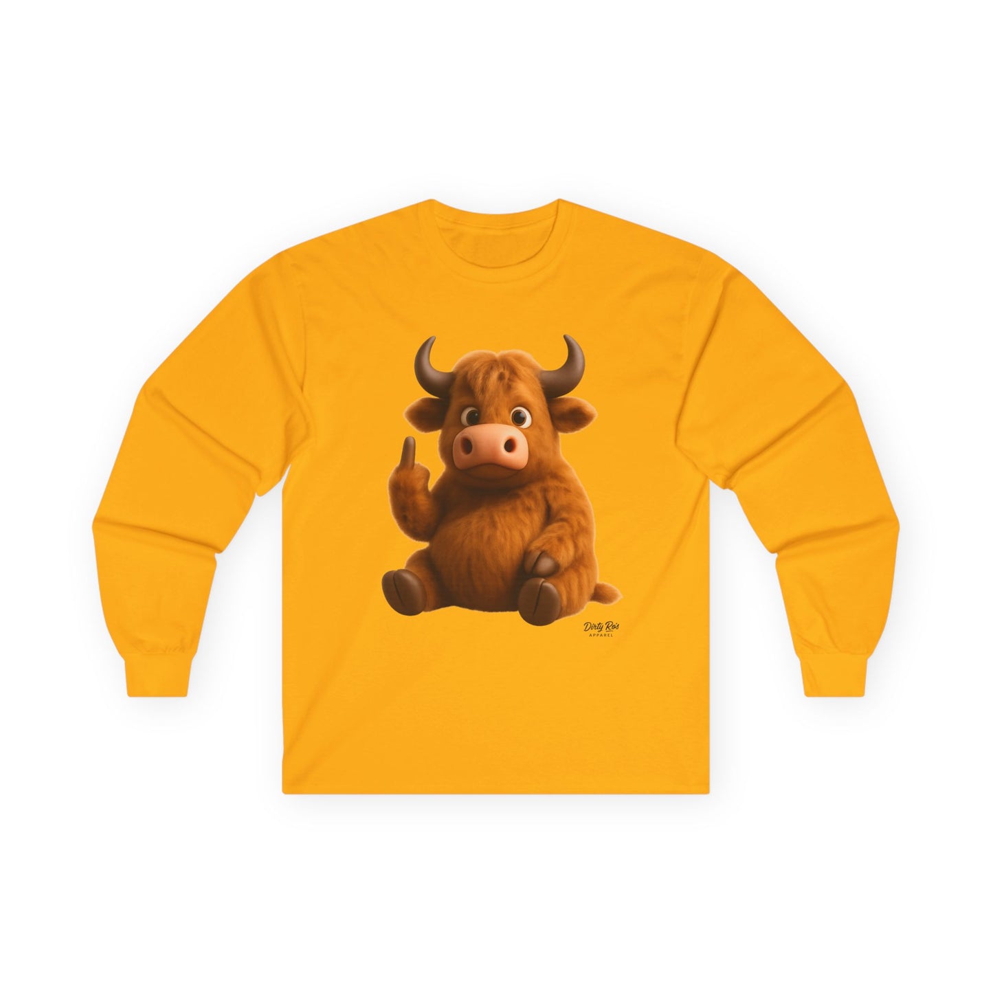 Fuzzy Cow FU | Long Sleeve Tee