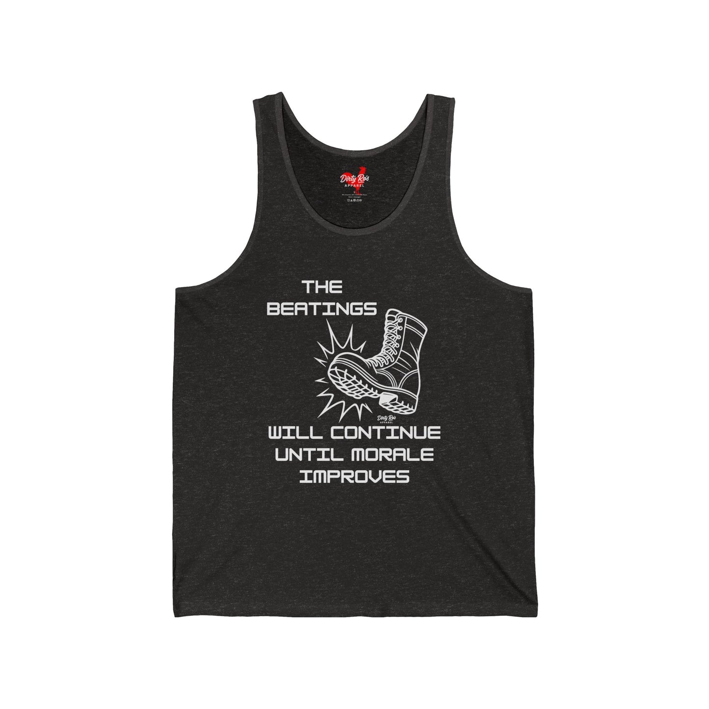Beatings Will Continue Until Morale Improves | Tank Top