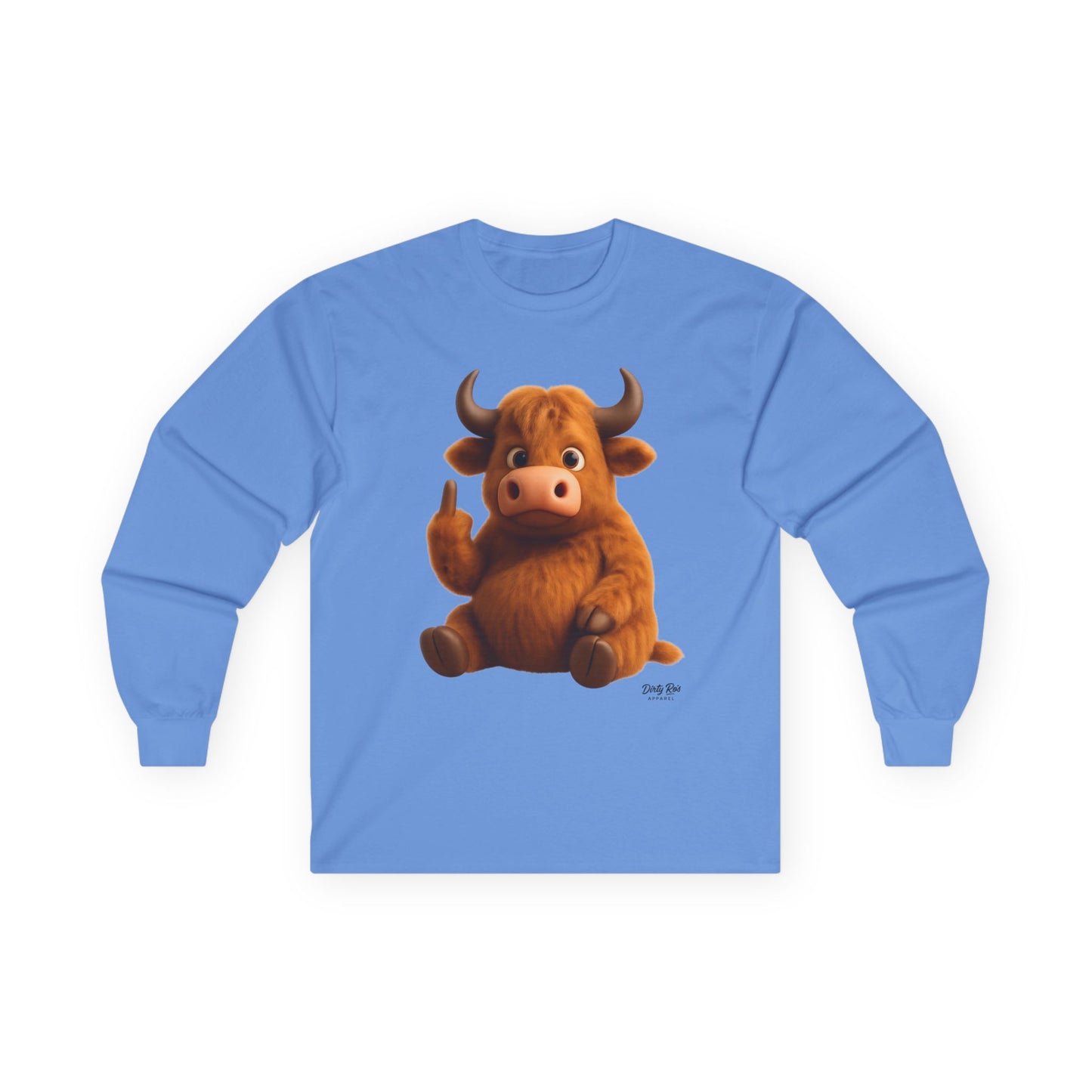 Fuzzy Cow FU | Long Sleeve Tee