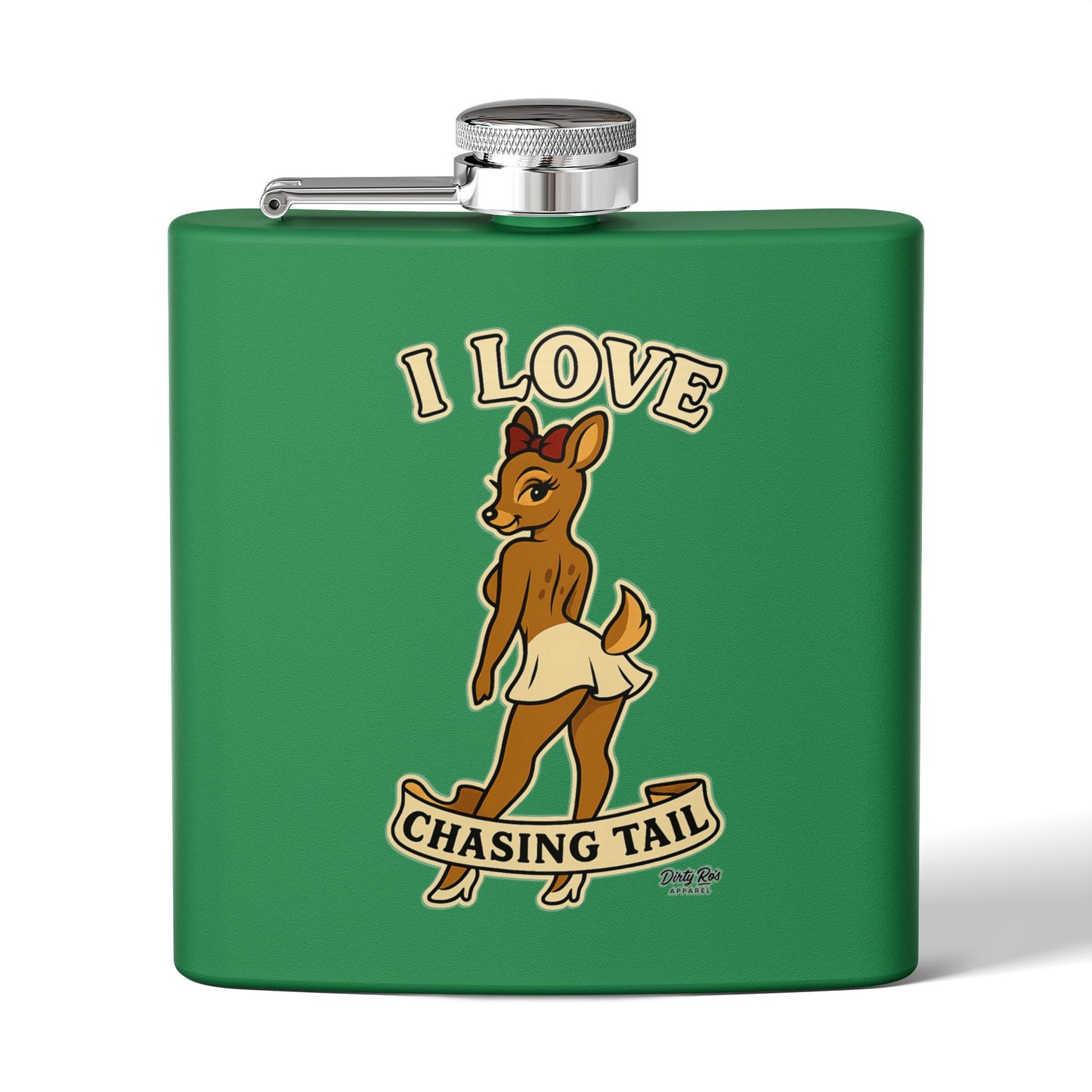 I Love Chasing Tail | Flask