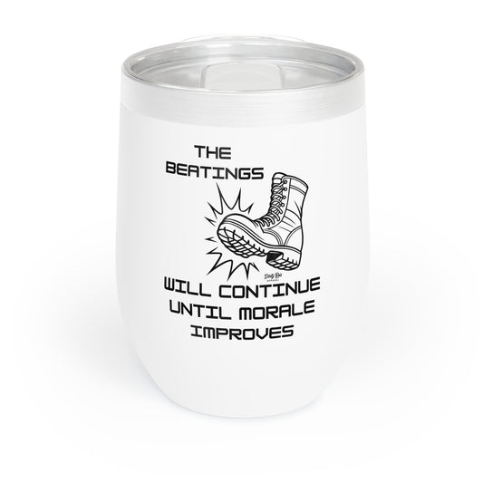 Beatings Will Continue Until Morale Improves | 12oz Tumbler