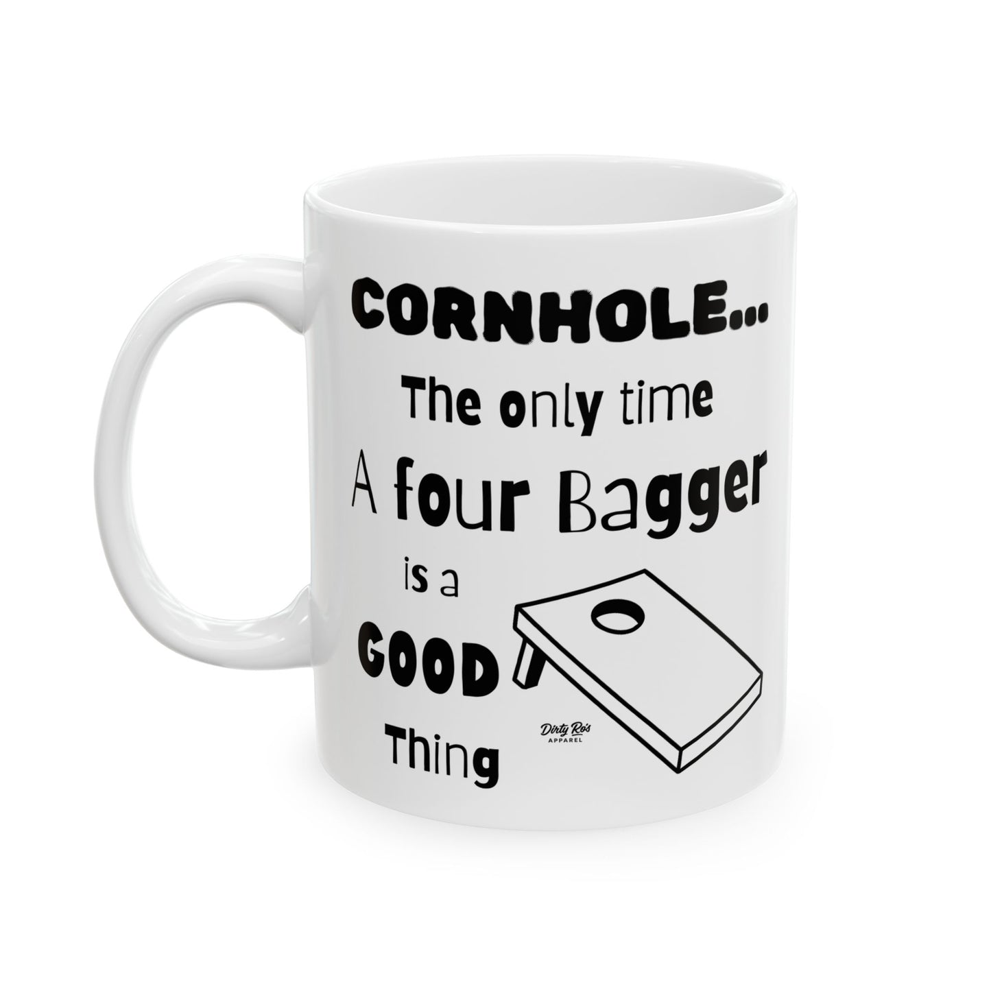 Cornhole The Only Time a Four Bagger is a Good Thing | Coffee Mug