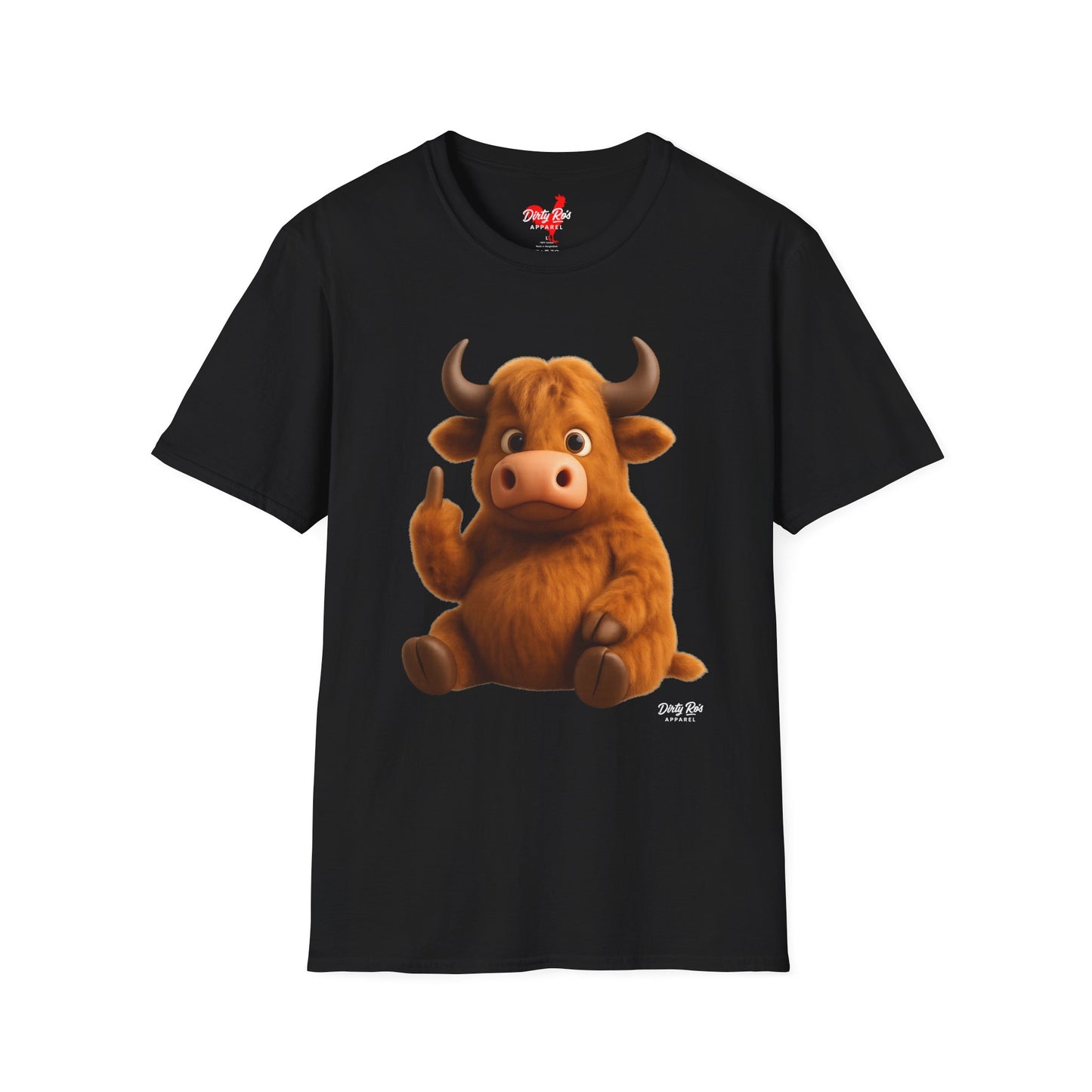Fuzzy Cow FU | Soft AF Tee