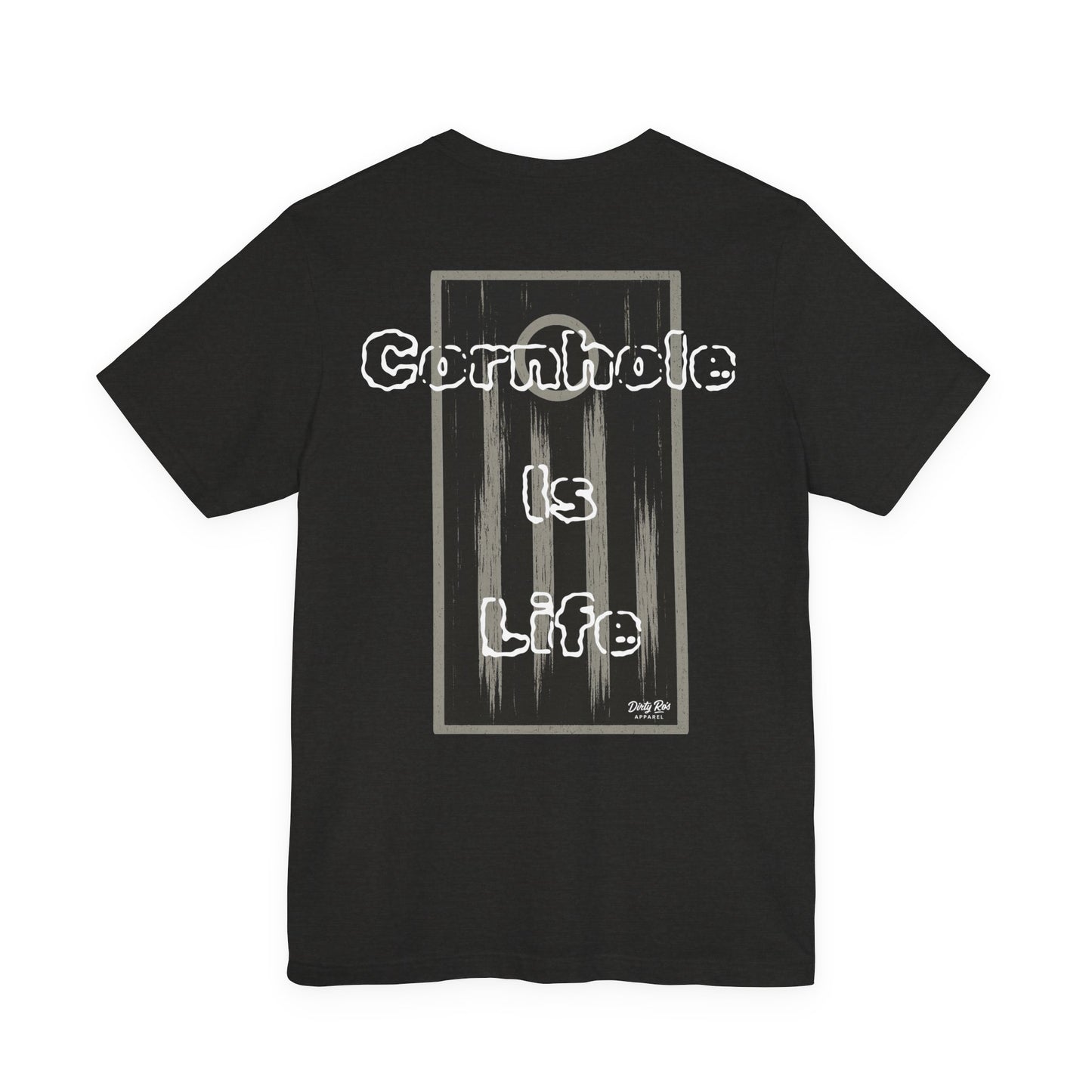 Cornhole Is Life T-Shirt – Funny Backyard Game Graphic Tee