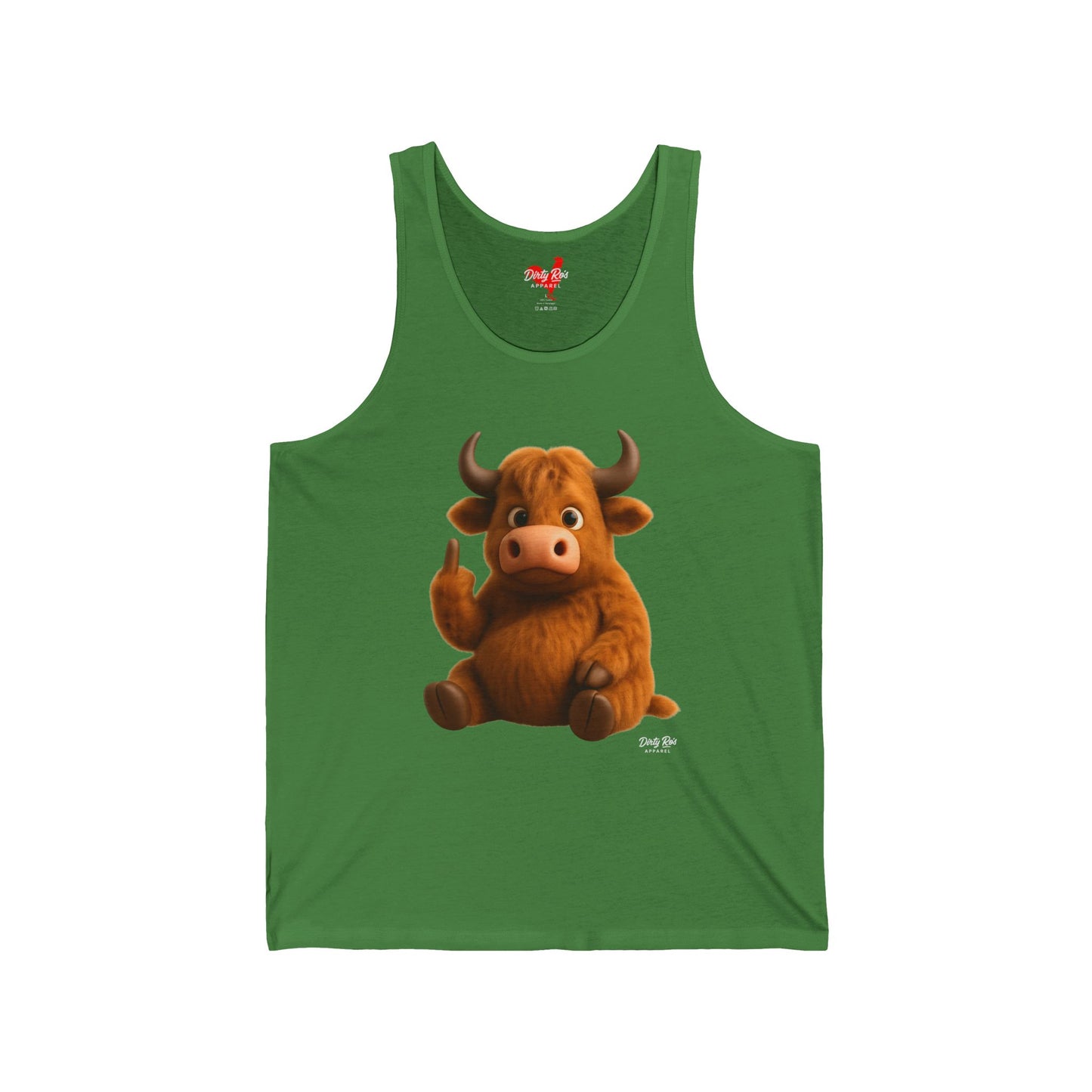 Fuzzy Cow FU | Tank Top
