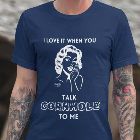 Talk Cornhole to Me | Soft AF Tee