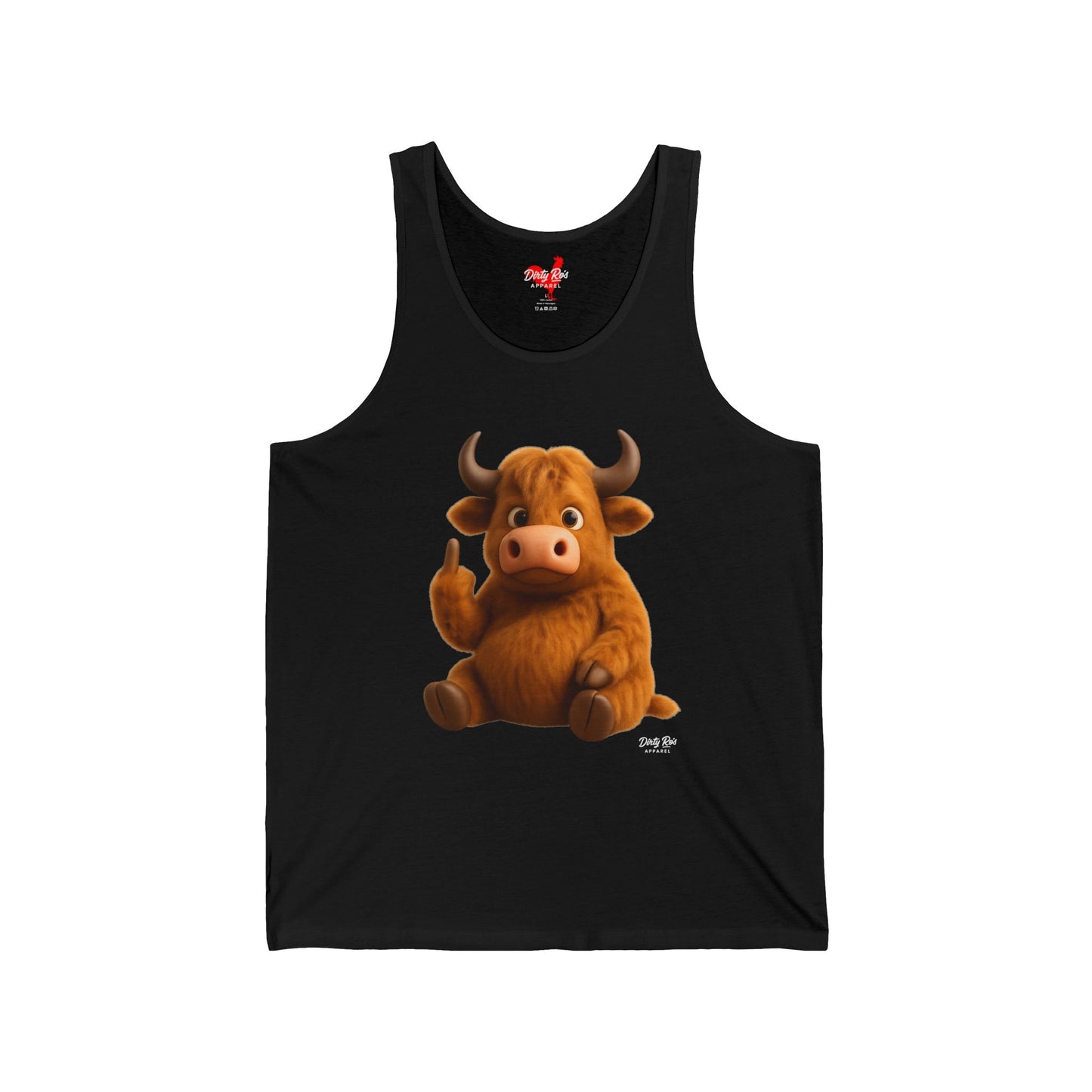 Fuzzy Cow FU | Tank Top