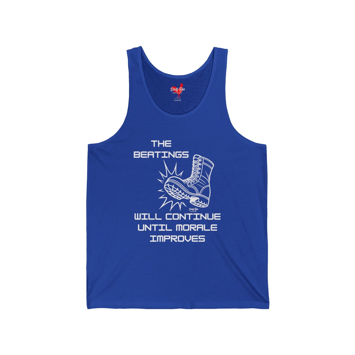 Beatings Will Continue Until Morale Improves | Tank Top