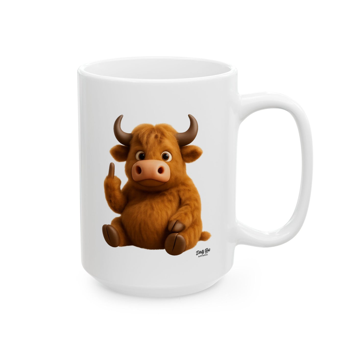 Fuzzy Cow FU | Coffee Mug