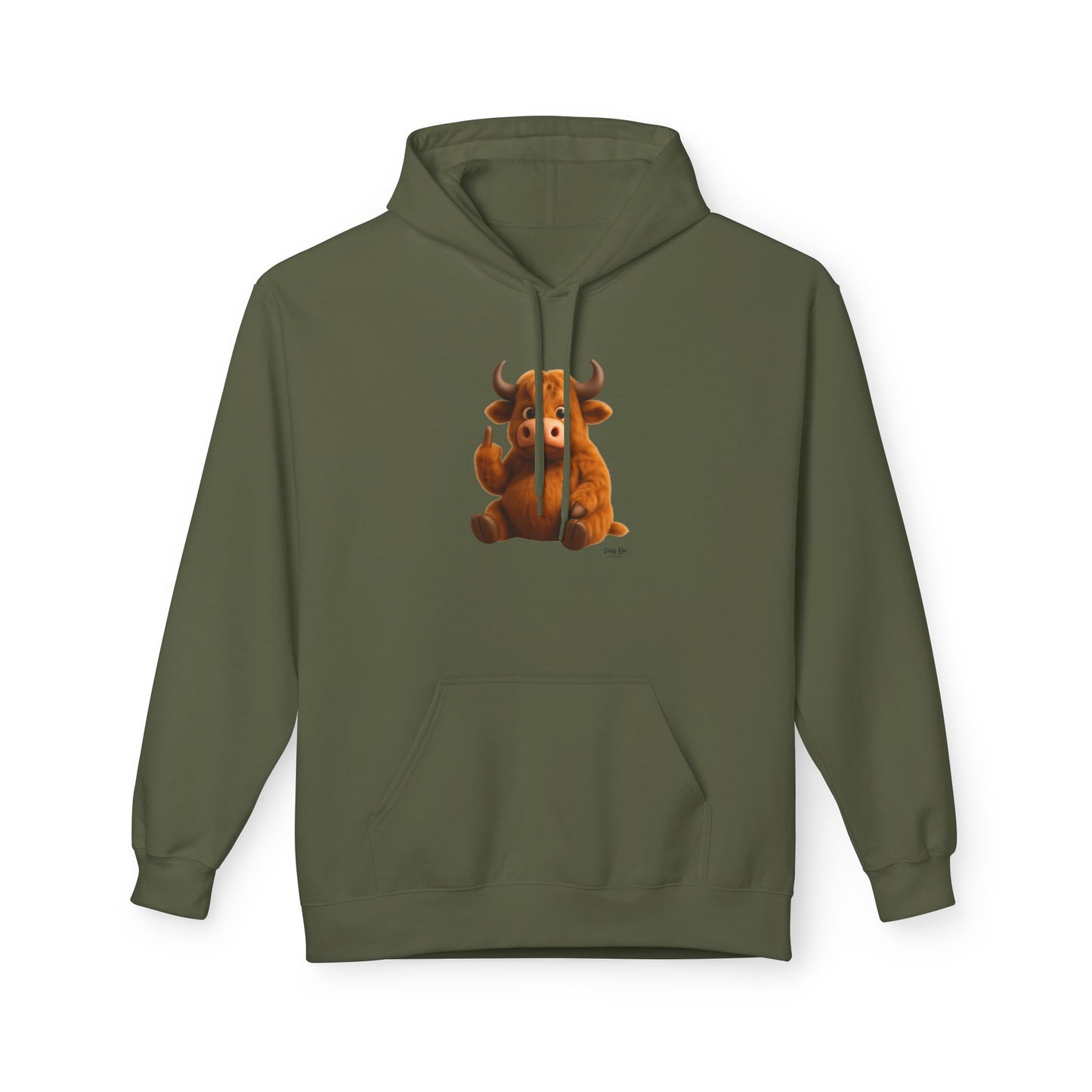 Fuzzy Cow FU | Everyday Hoodie