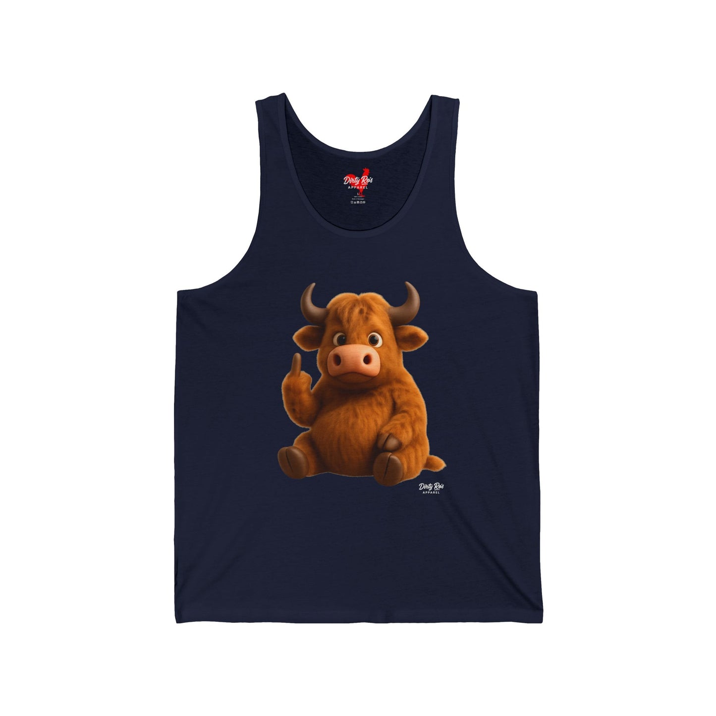 Fuzzy Cow FU | Tank Top