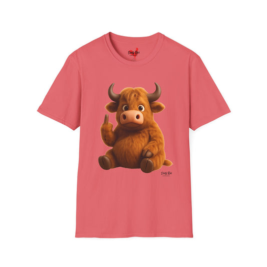 Fuzzy Cow FU | Soft AF Tee