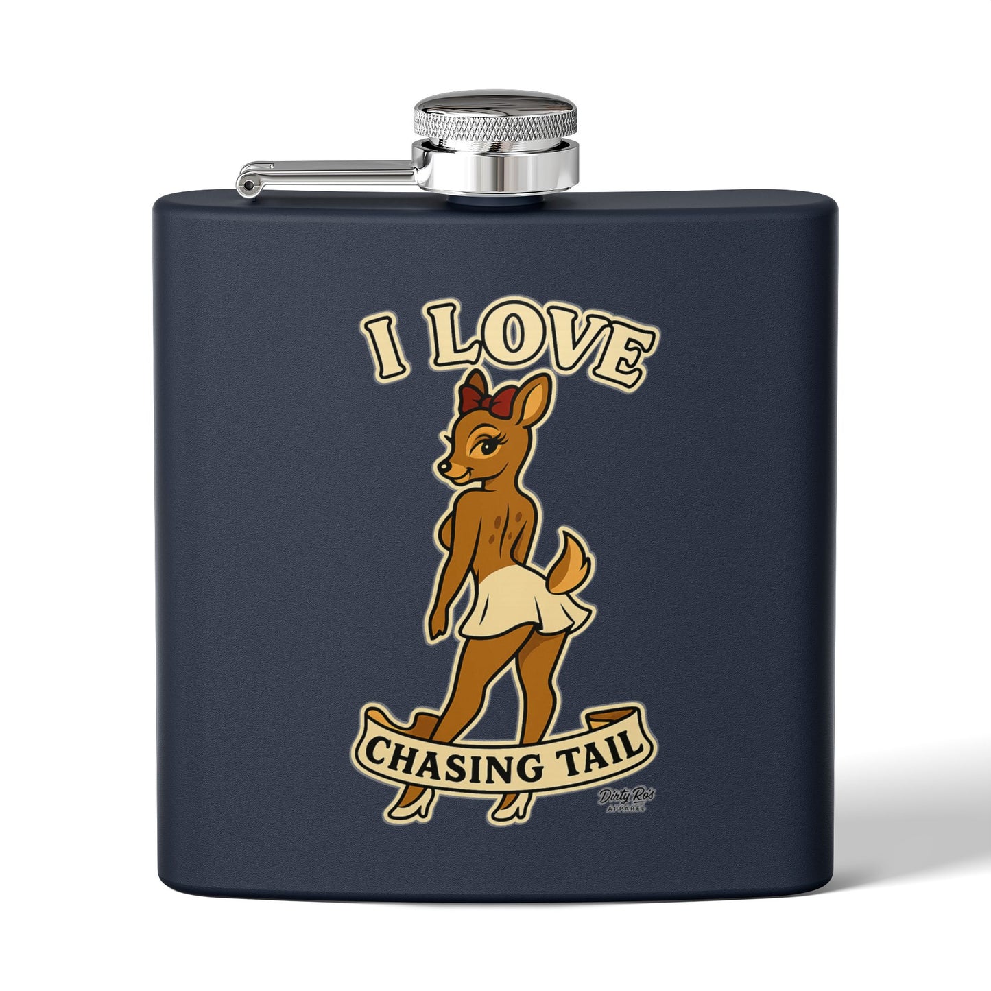 I Love Chasing Tail | Flask