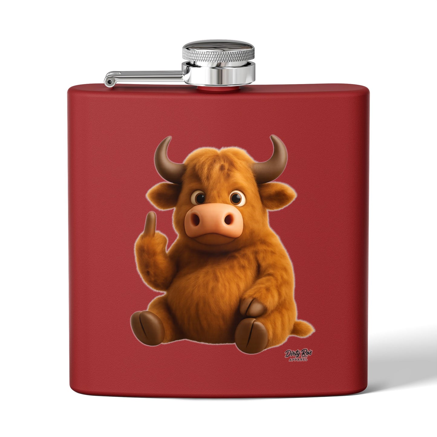 Fuzzy Cow FU | Flask