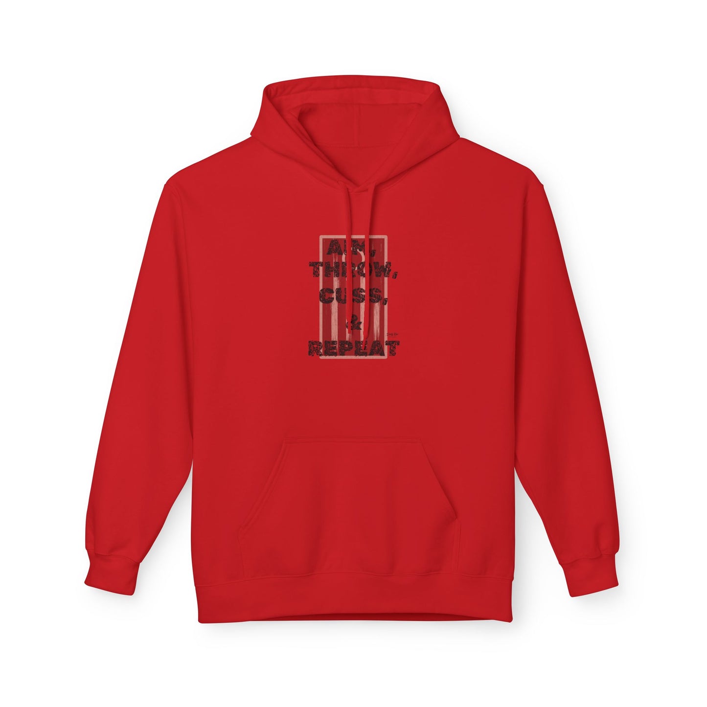 Aim, Throw, Cuss, Repeat Cornhole | Everyday Hoodie