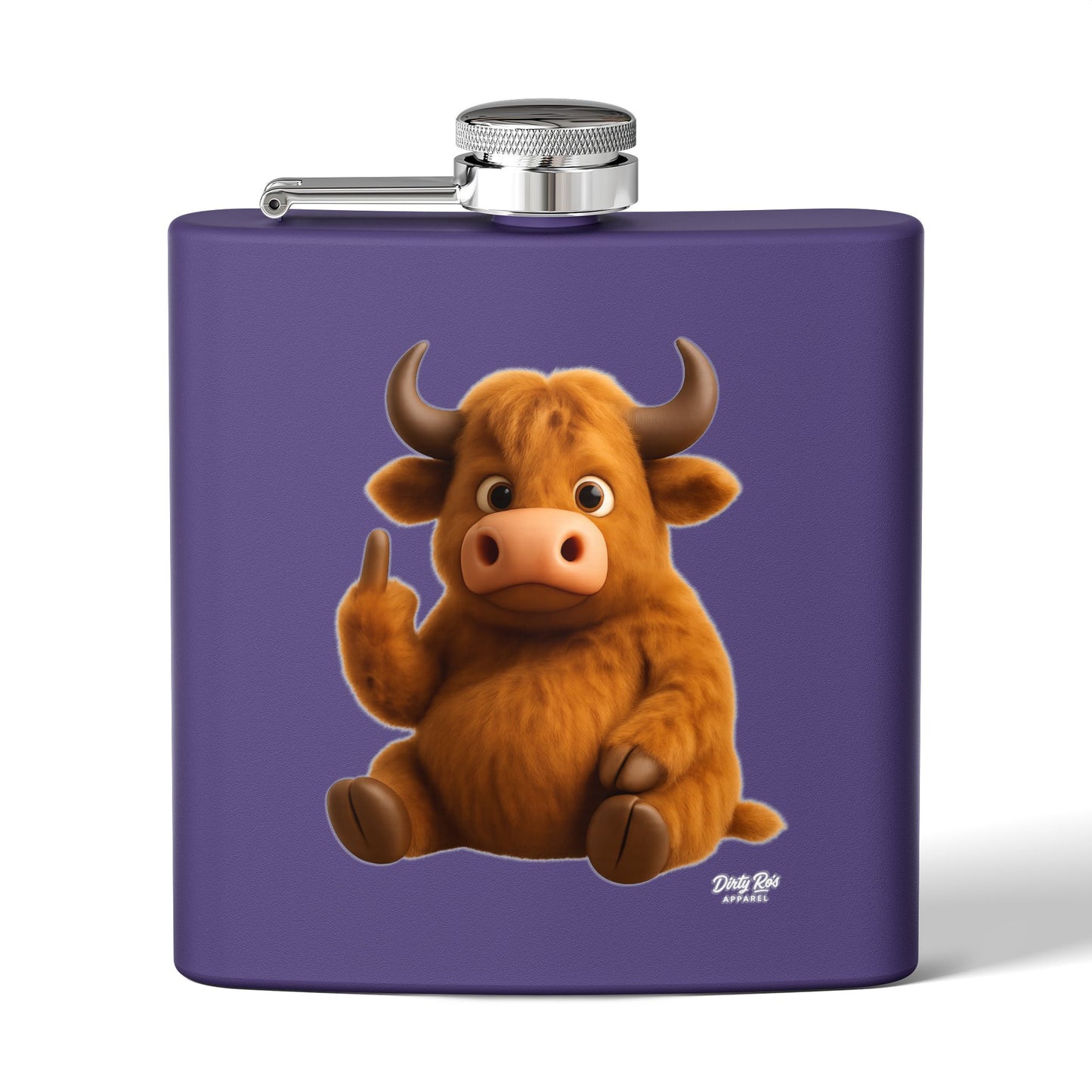 Fuzzy Cow FU | Flask