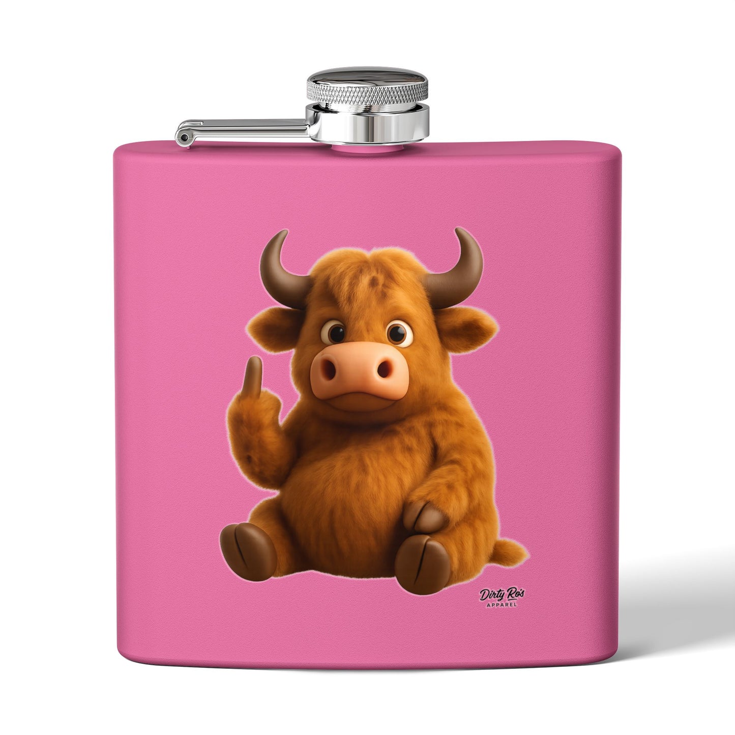 Fuzzy Cow FU | Flask
