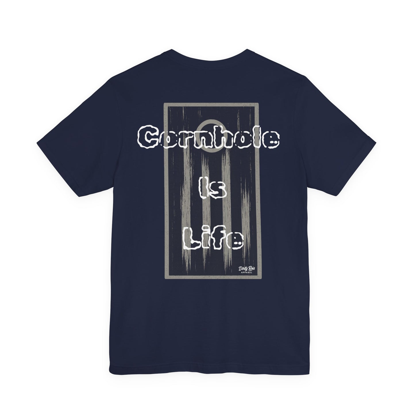 Cornhole Is Life T-Shirt – Funny Backyard Game Graphic Tee