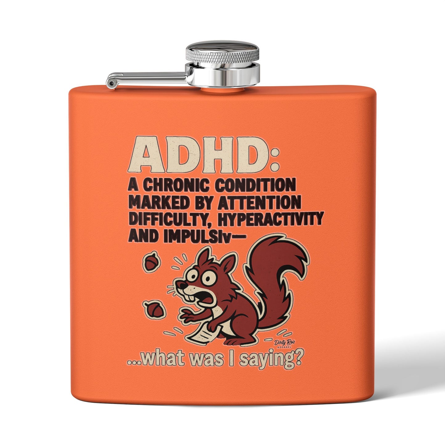 ADHD Squirrel Moment | Flask